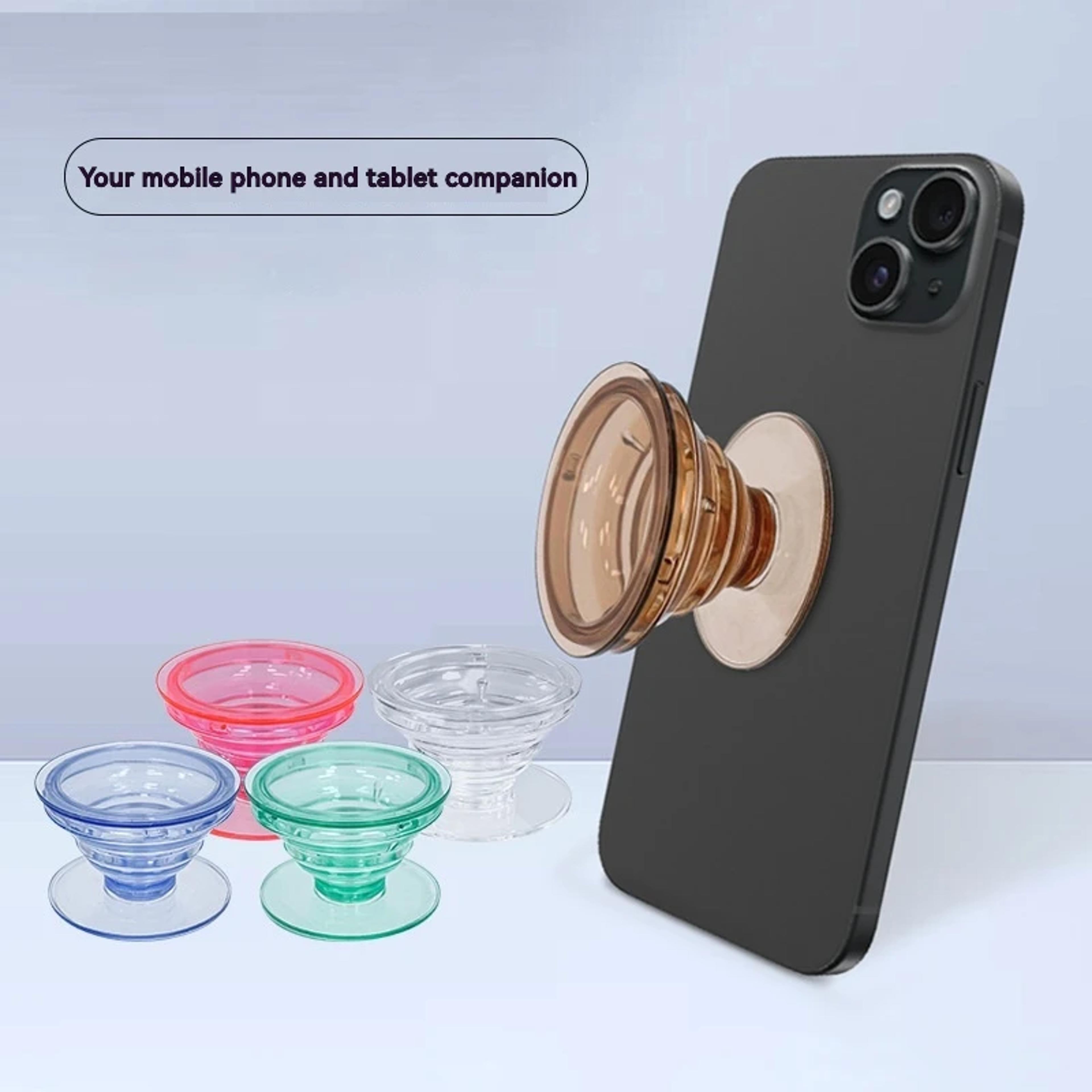 lazy mobile phone stand, transparent airbag holder, retractable phone holder, superior phone accessories