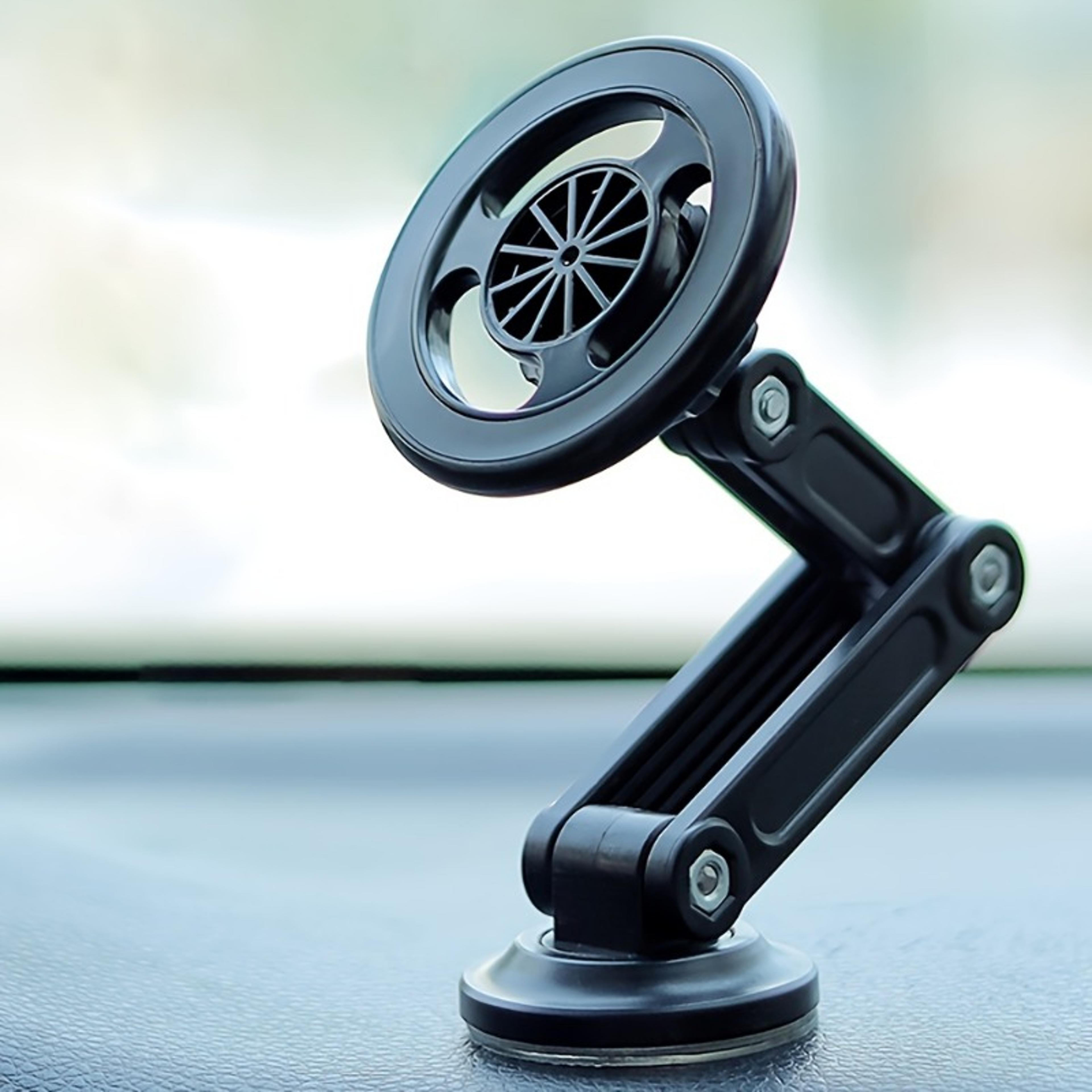 magnetic wall mount, universal car phone holder, rotatable waterproof pc material, compatible with all smartphones