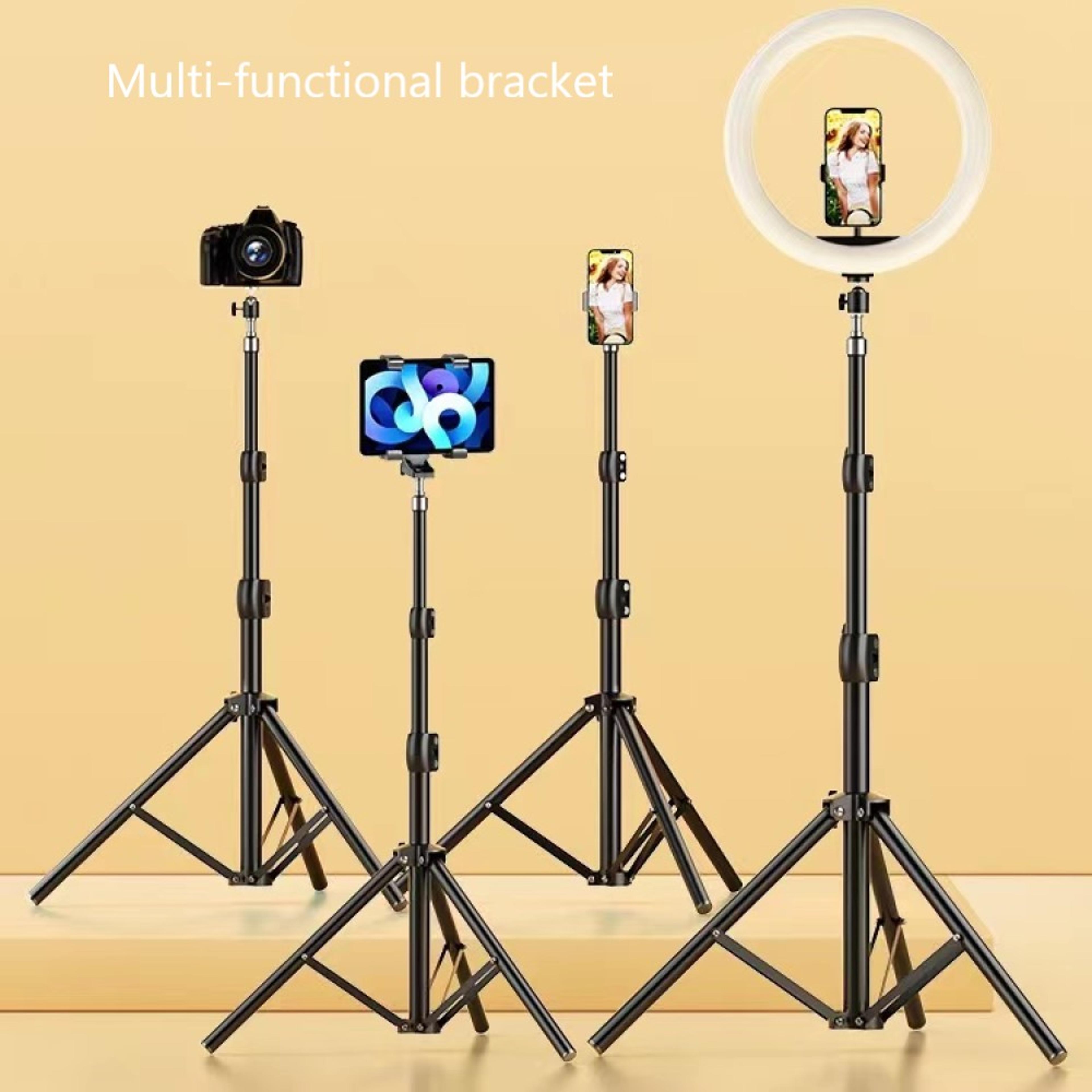 multi-functional tripod, mobile phone live support, recording and selfie photo landing stand