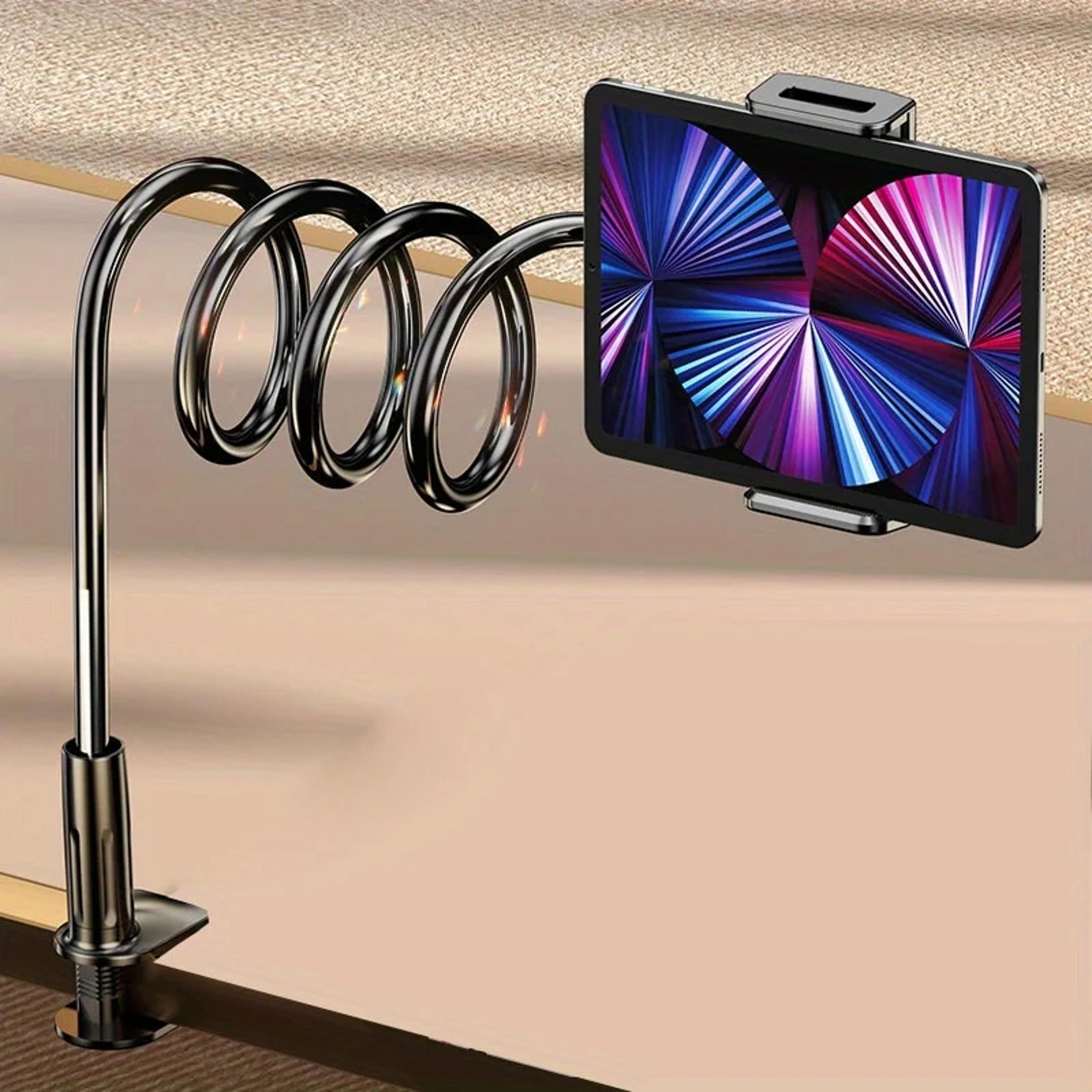 mobile phone tablet clip, lazy bedside desktop, foldable live stand, headrest holder