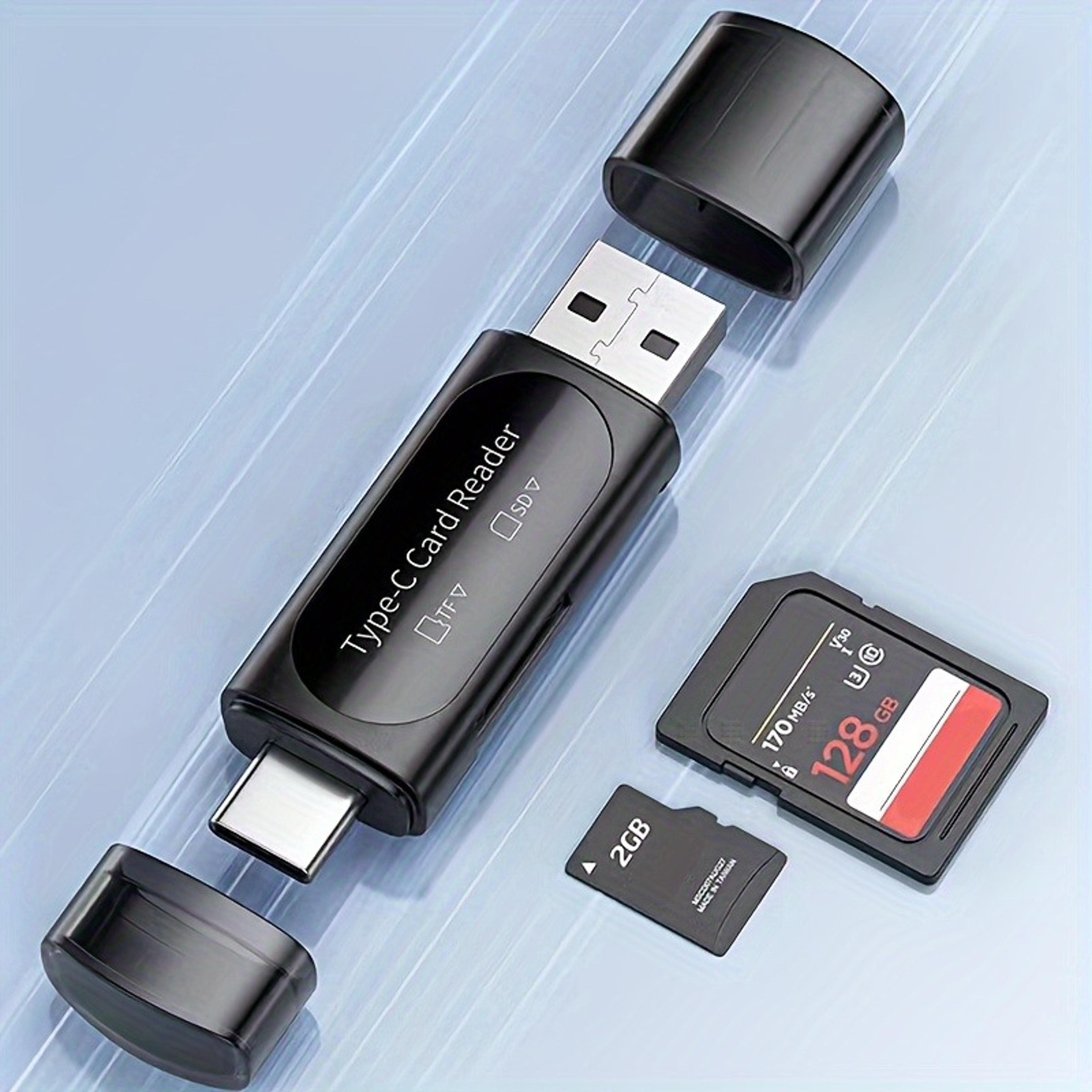 usb multi memory card reader adapter fast sd & micro sd data hub