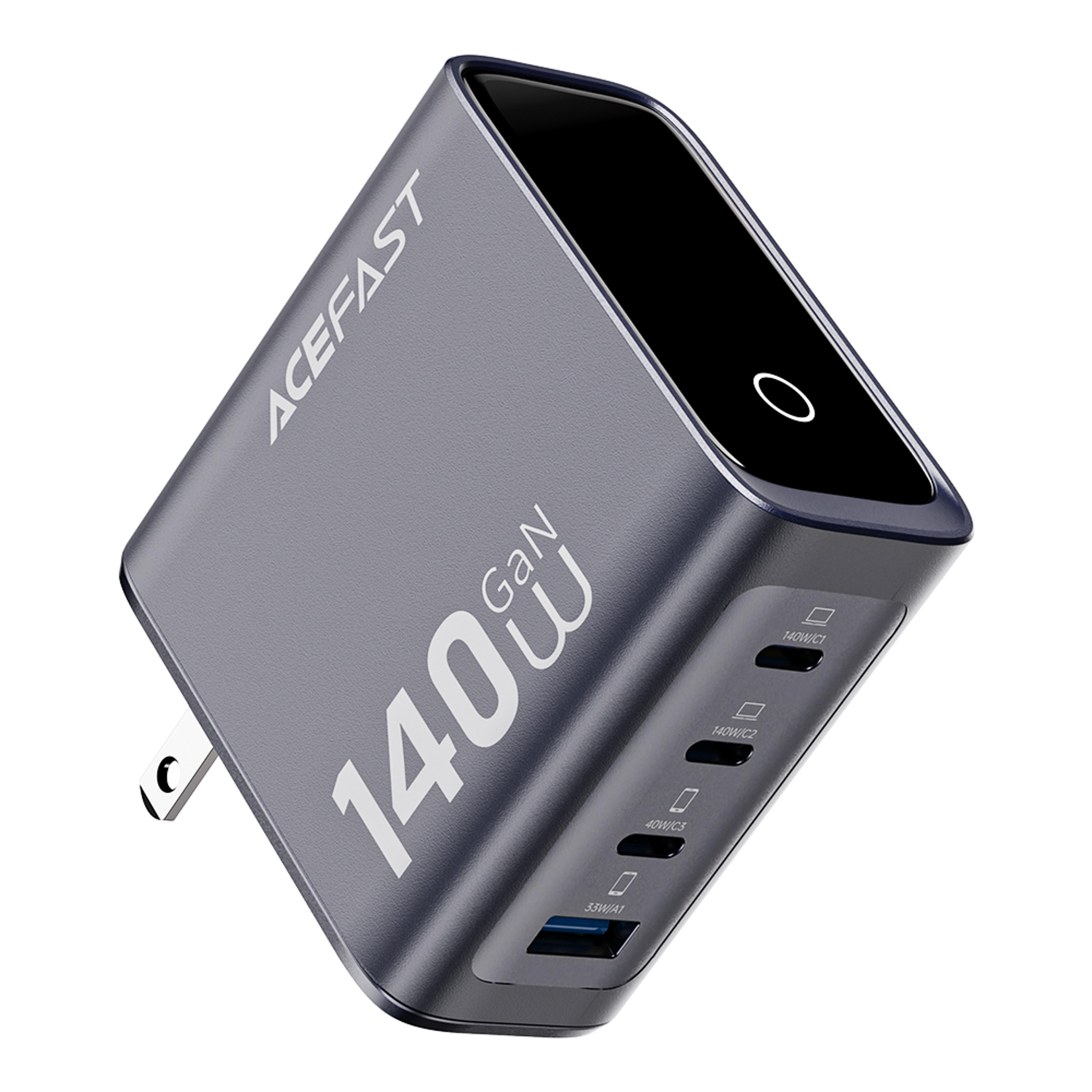 fast charger with led display usb wall adapter