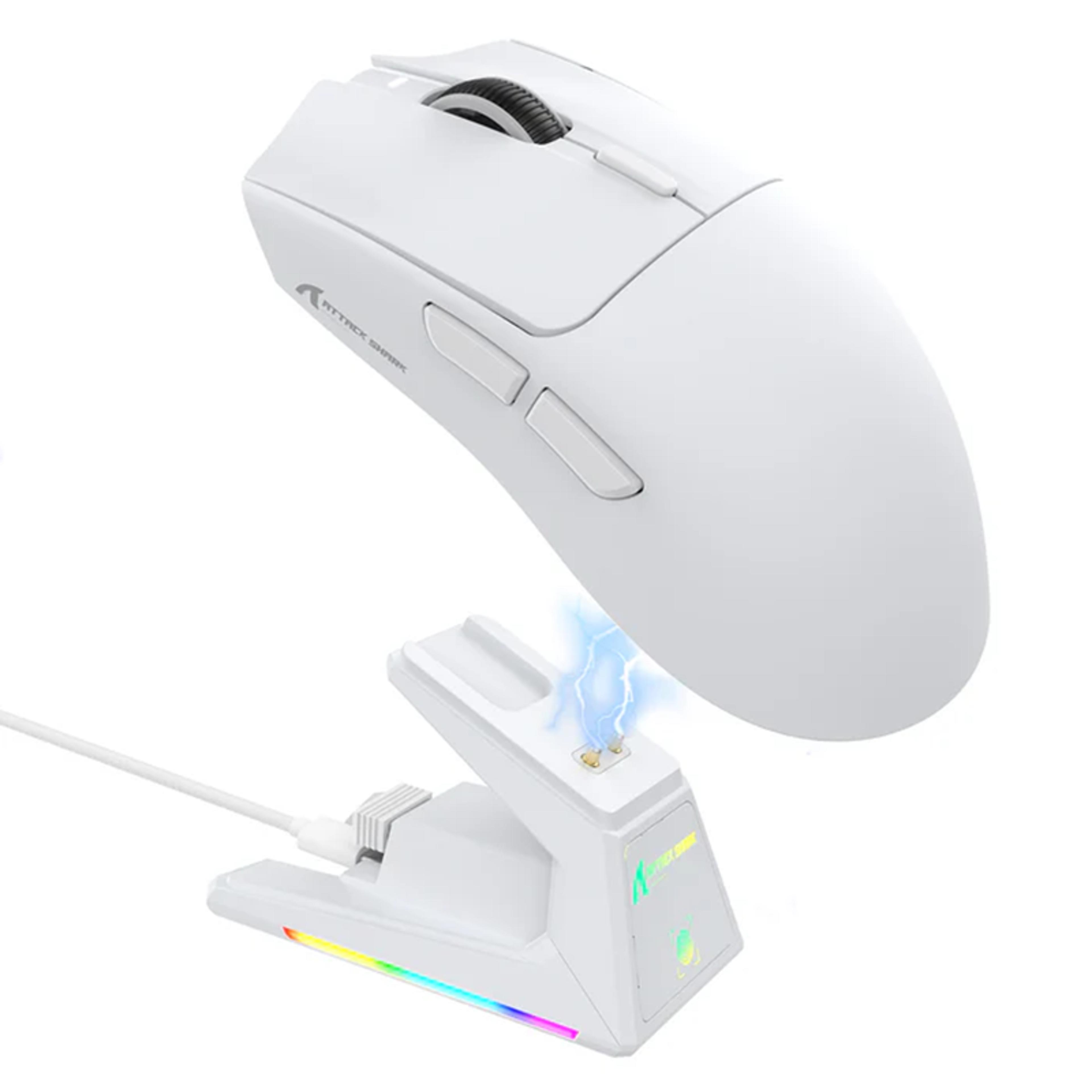 ultra light wireless gaming mouse with dpi sensor and magnetic charging dock