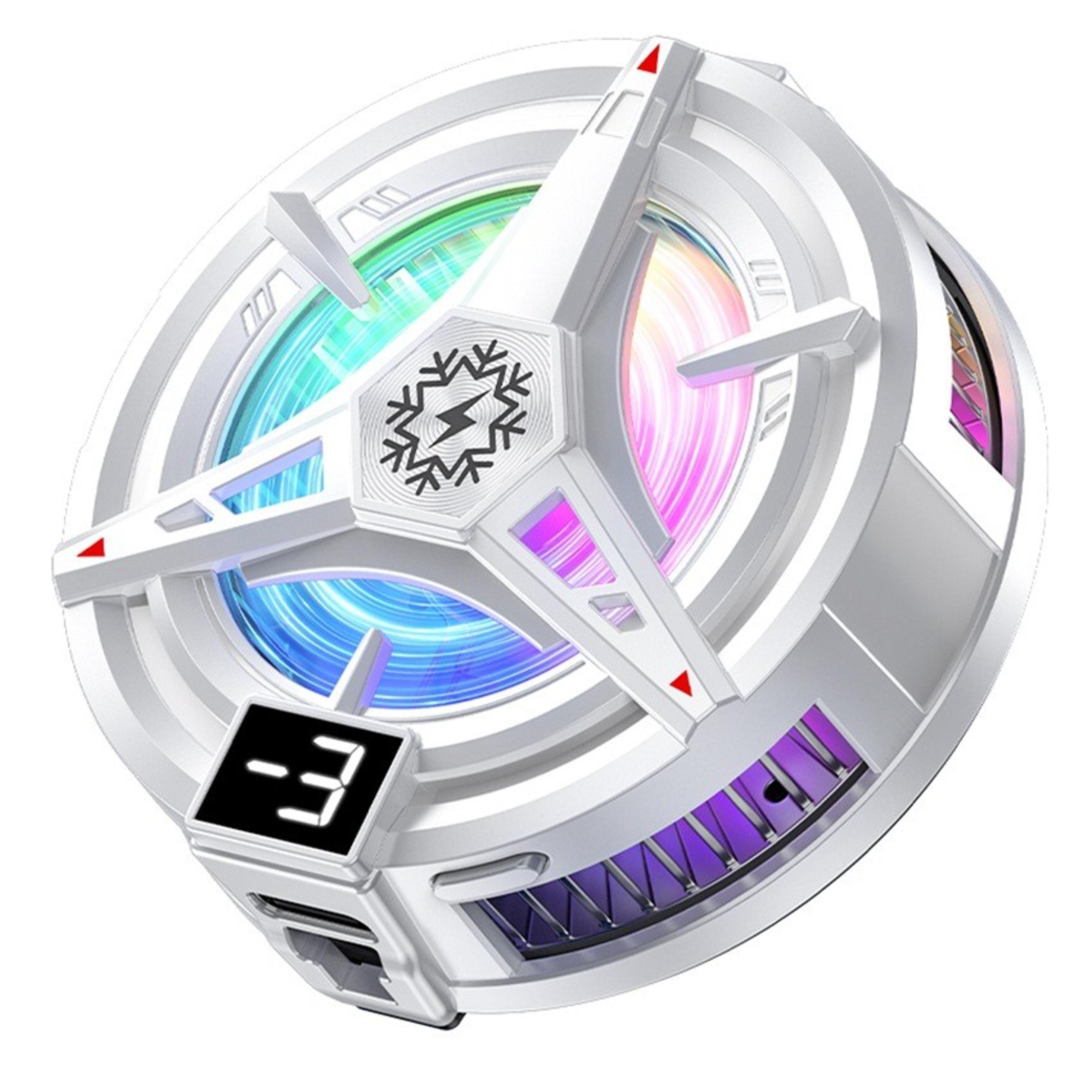 magnetic phone cooler pro semiconductor cooling fan for mobile gaming & streaming