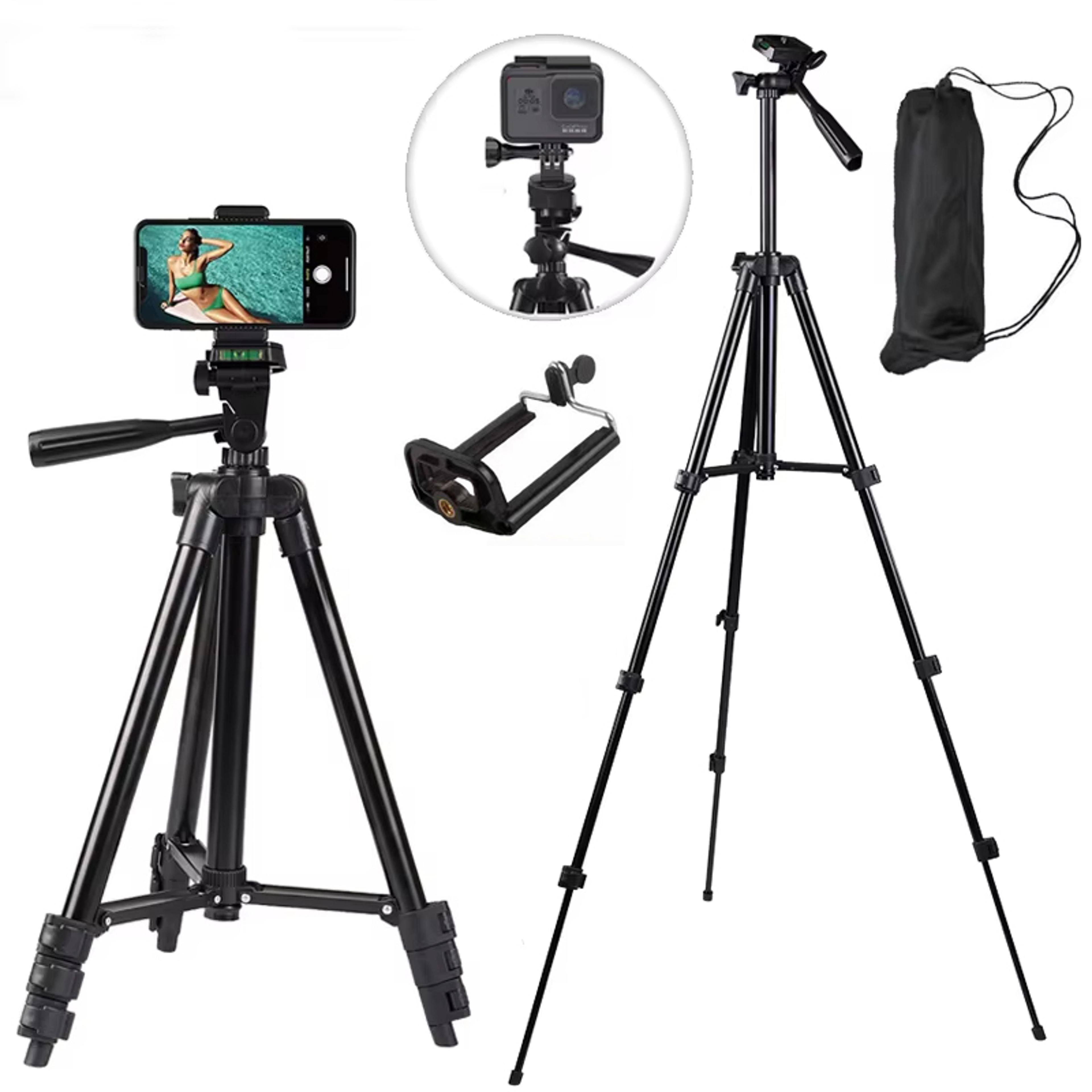 flexishot phone tripod stand with universal holder for photography & video