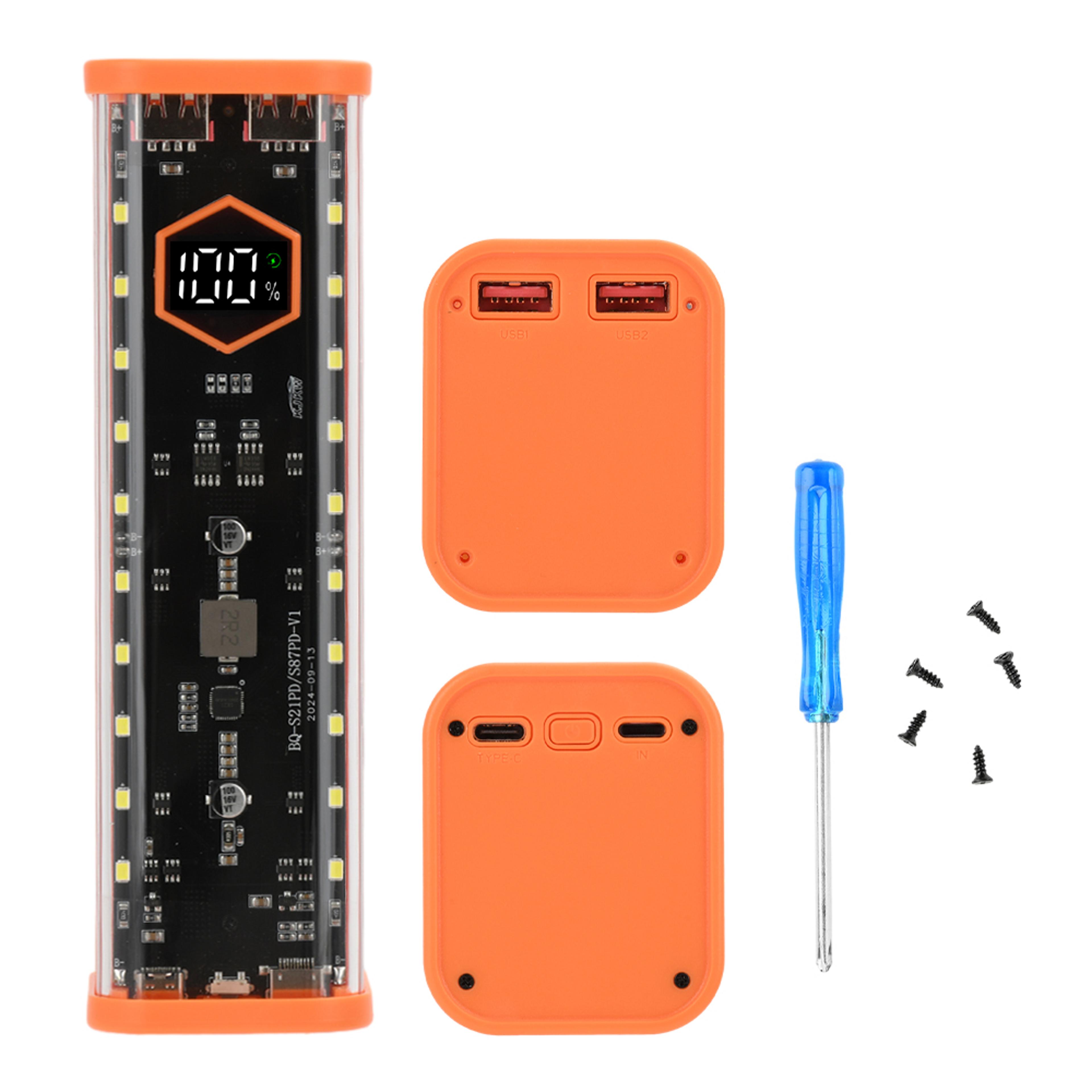 powervault fast charge diy power bank case for batteries