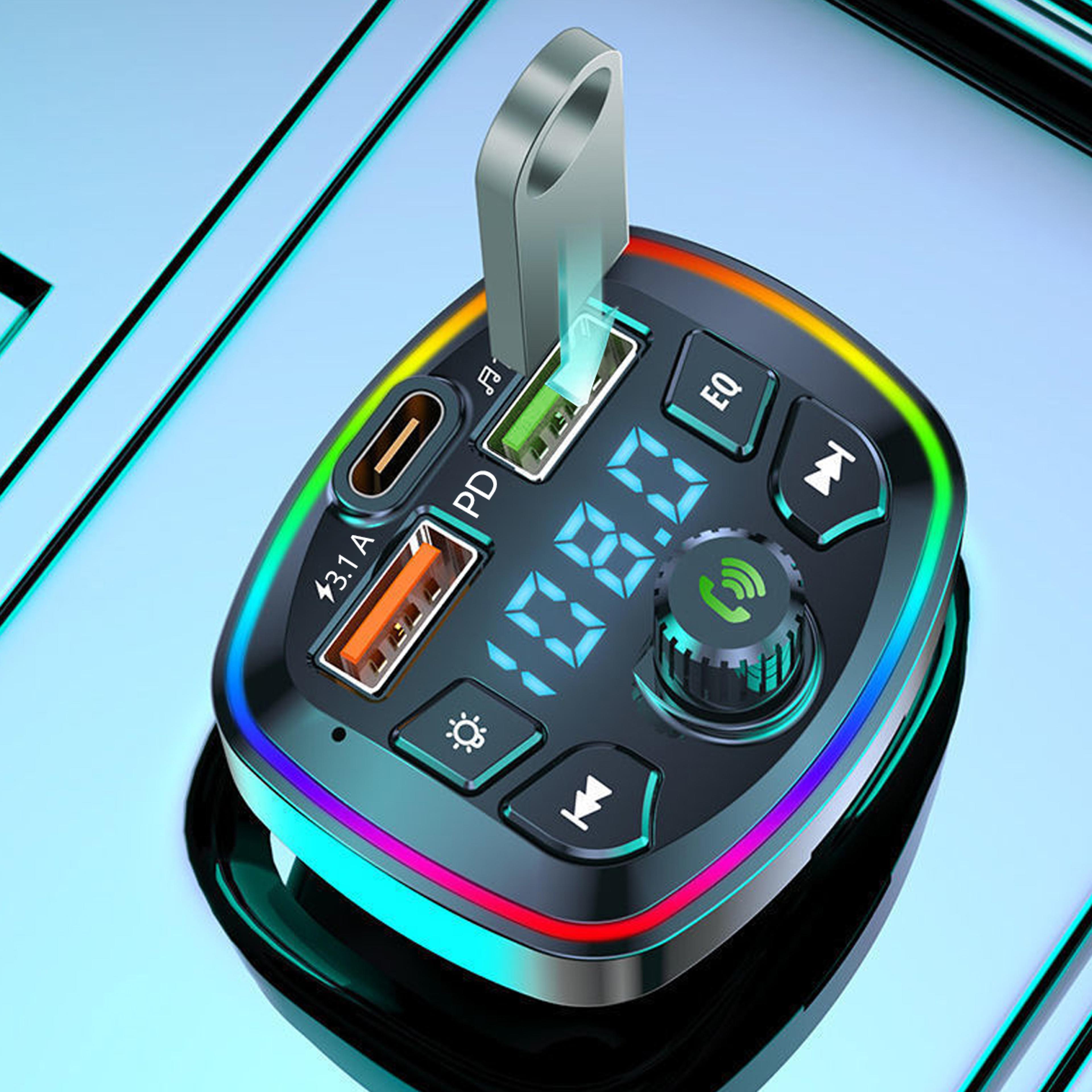 drivesync bluetooth fm transmitter & fast charge car mp3 adapter