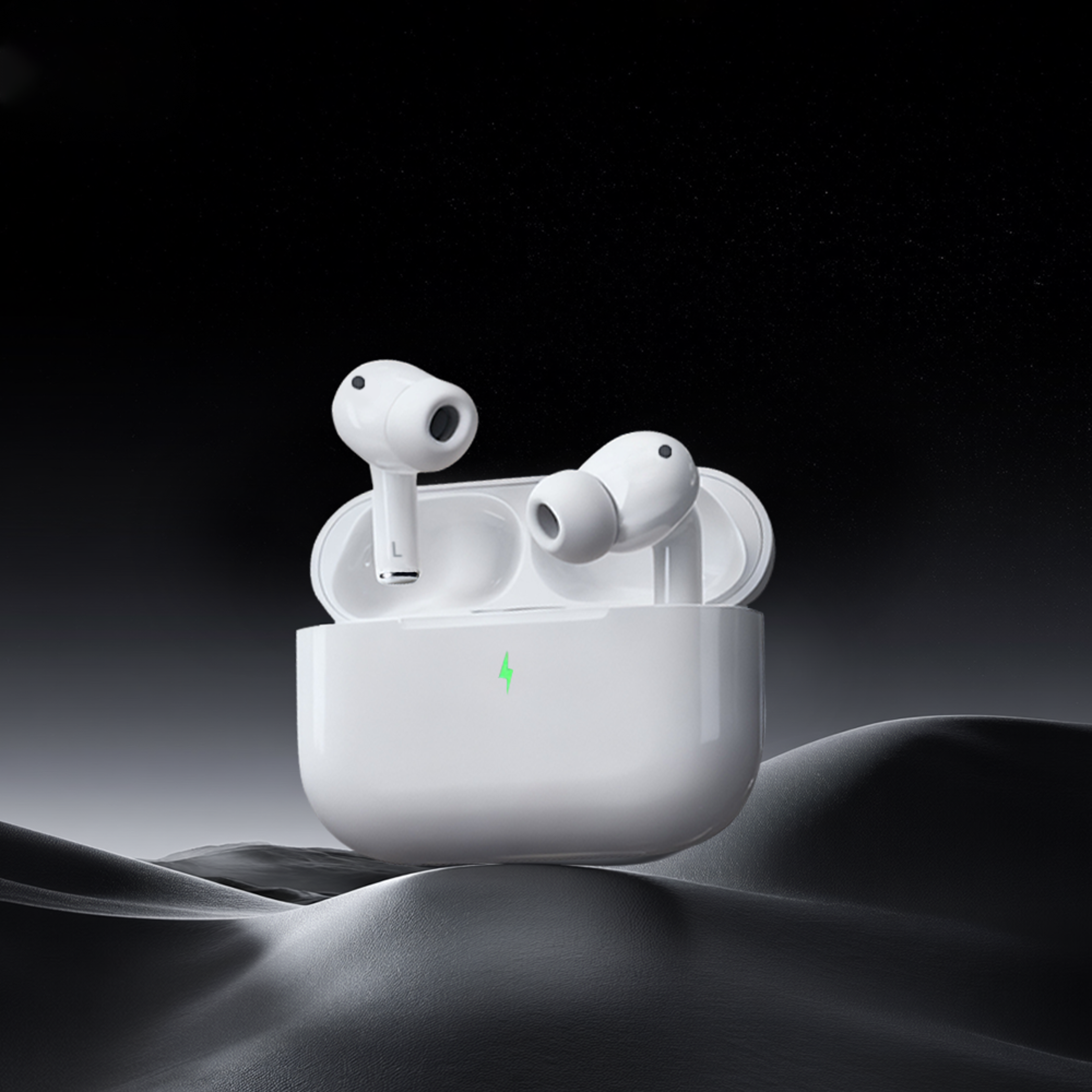 pro wireless earbuds with heart rate monitor & noise cancellation