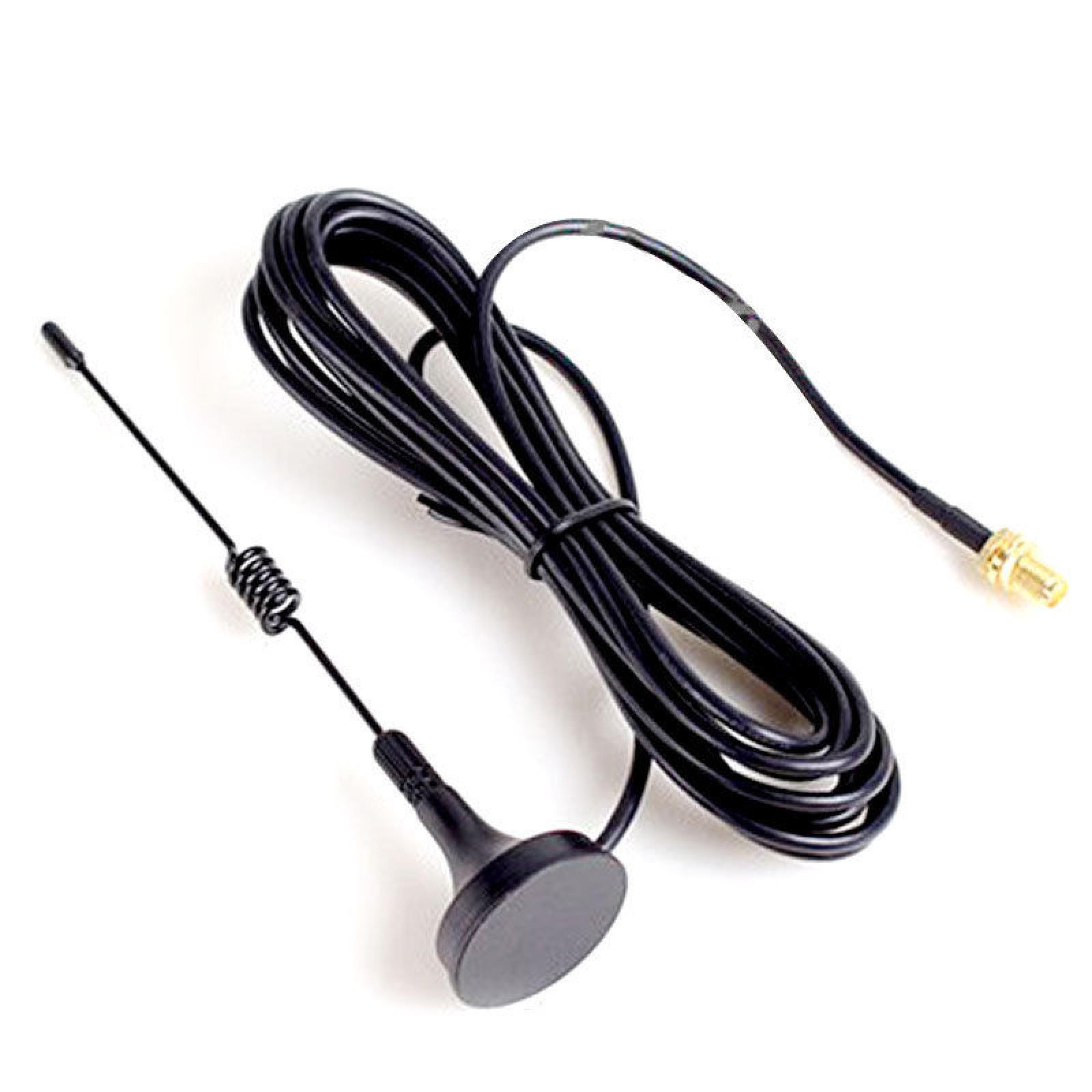 baofeng dual band sma female antenna with cable for radios