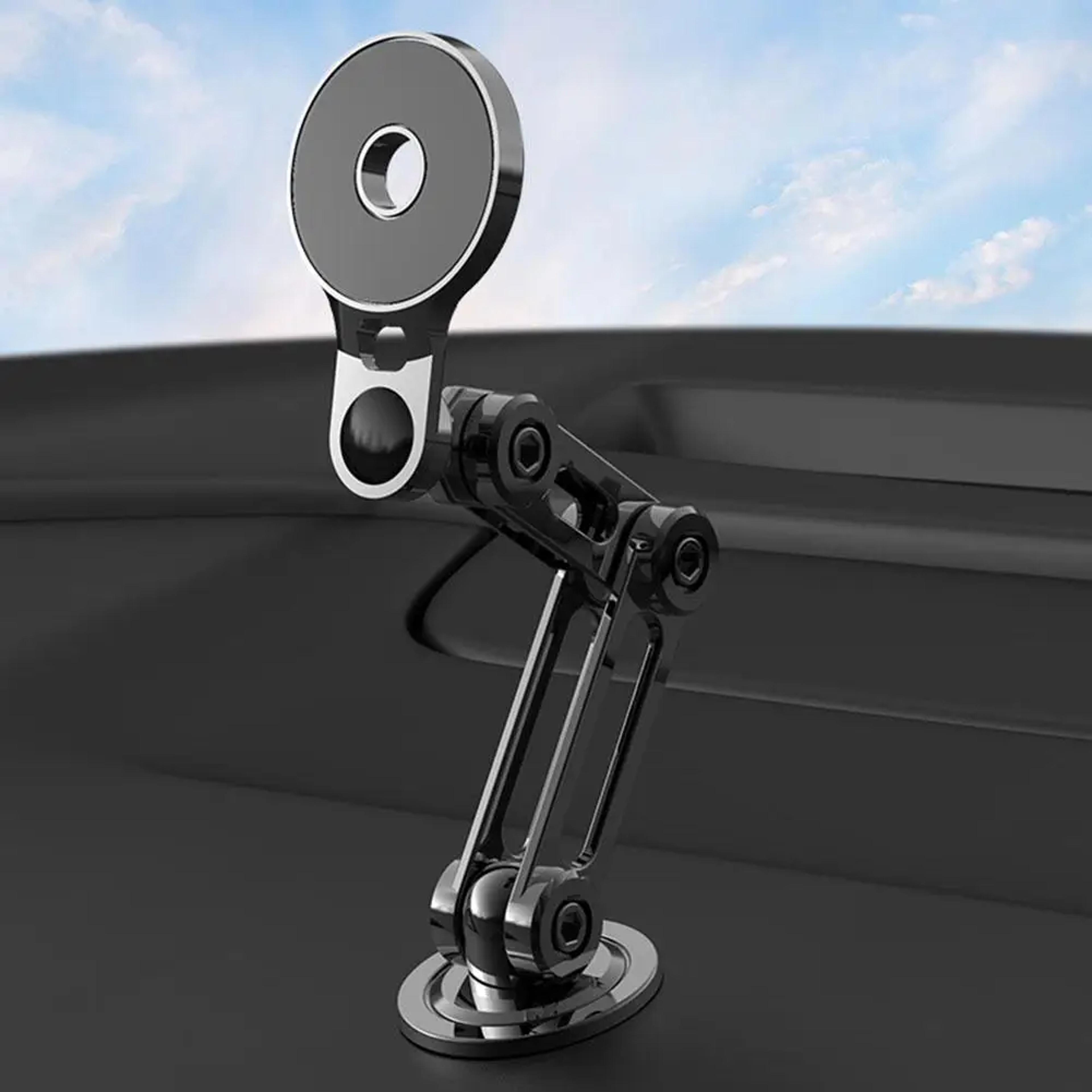 rotating magnetic car phone mount foldable air vent holder for hands free driving