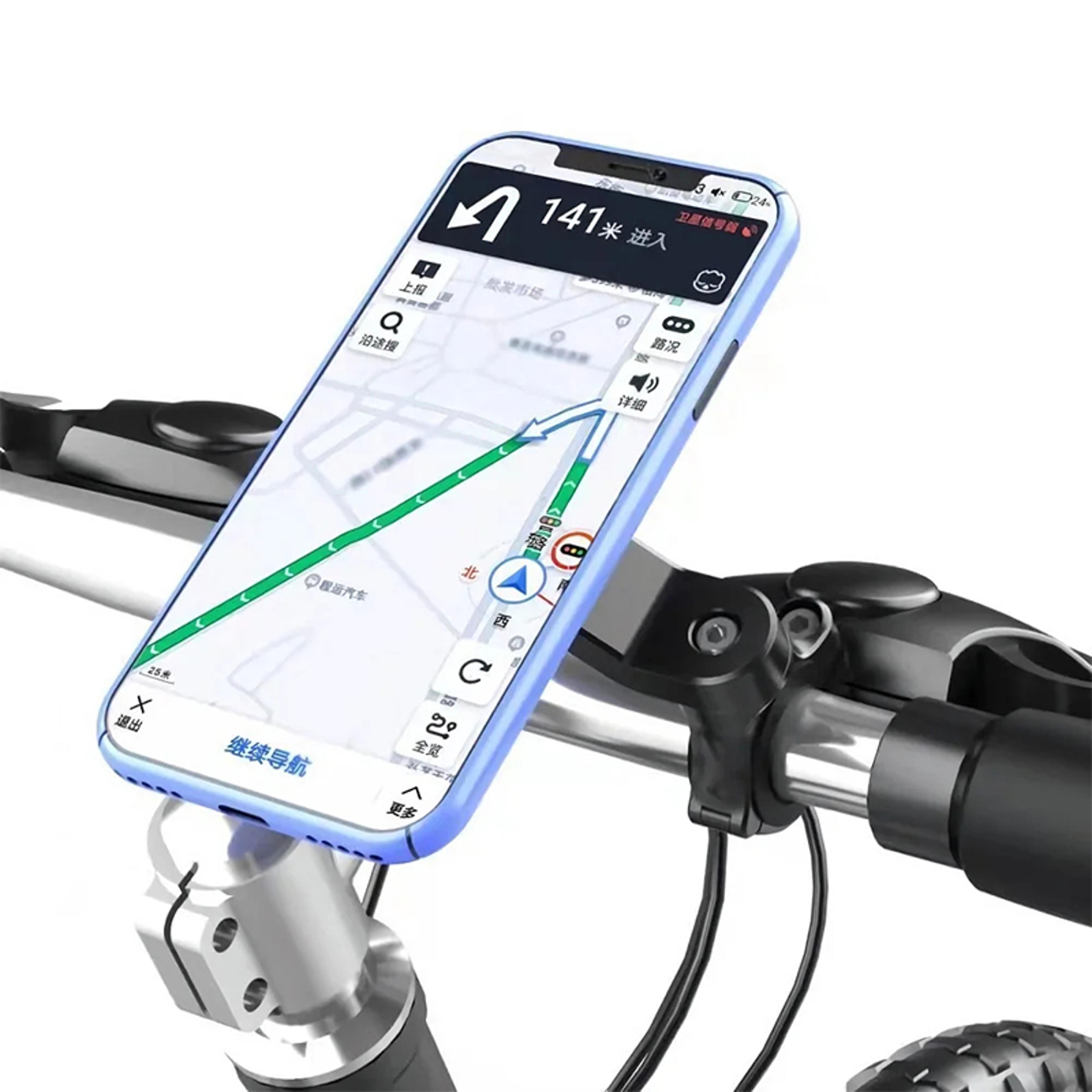 ridelock pro universal bike phone mount for bikes, motorcycles & scooters