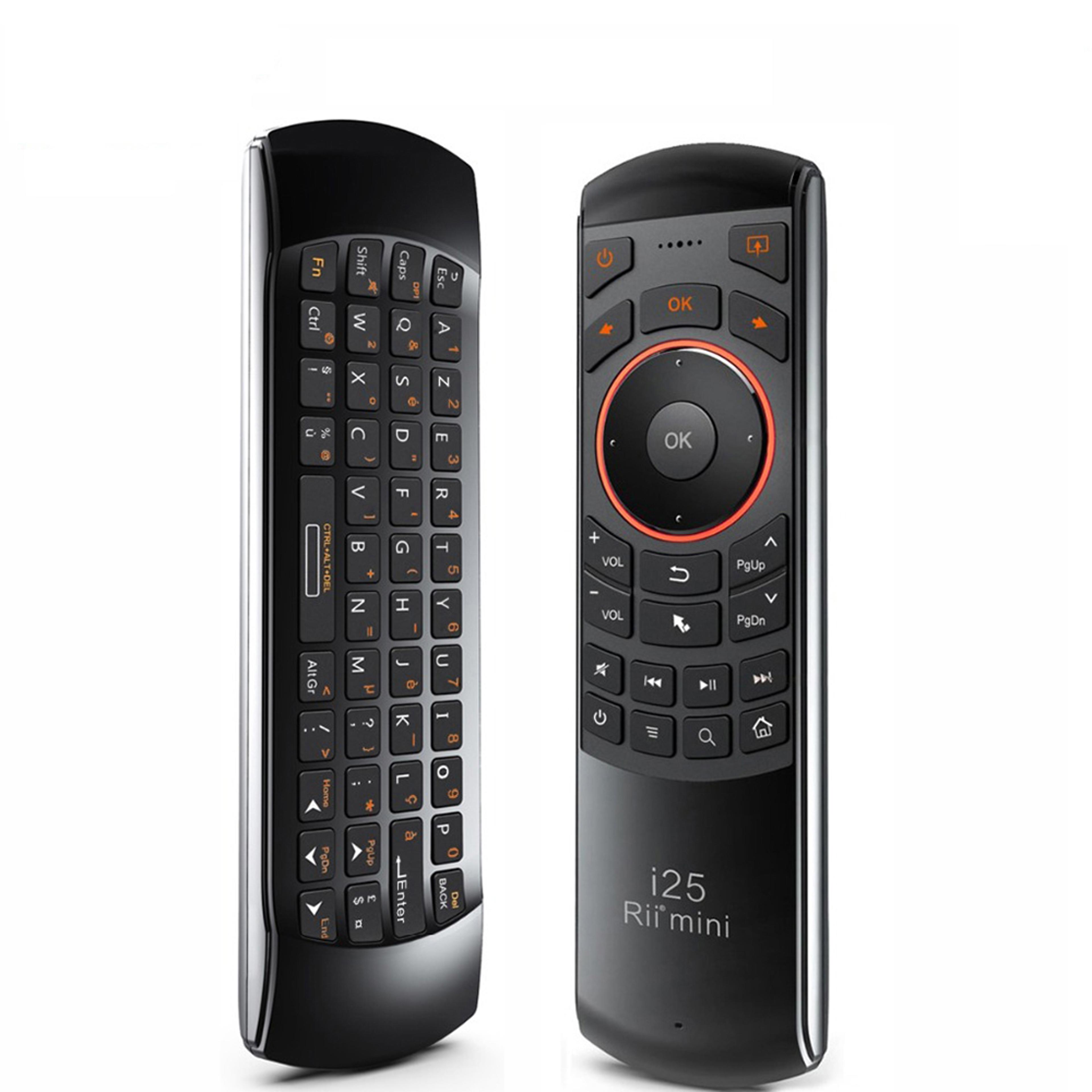 wireless air mouse keyboard ir remote for android tv box and smart devices