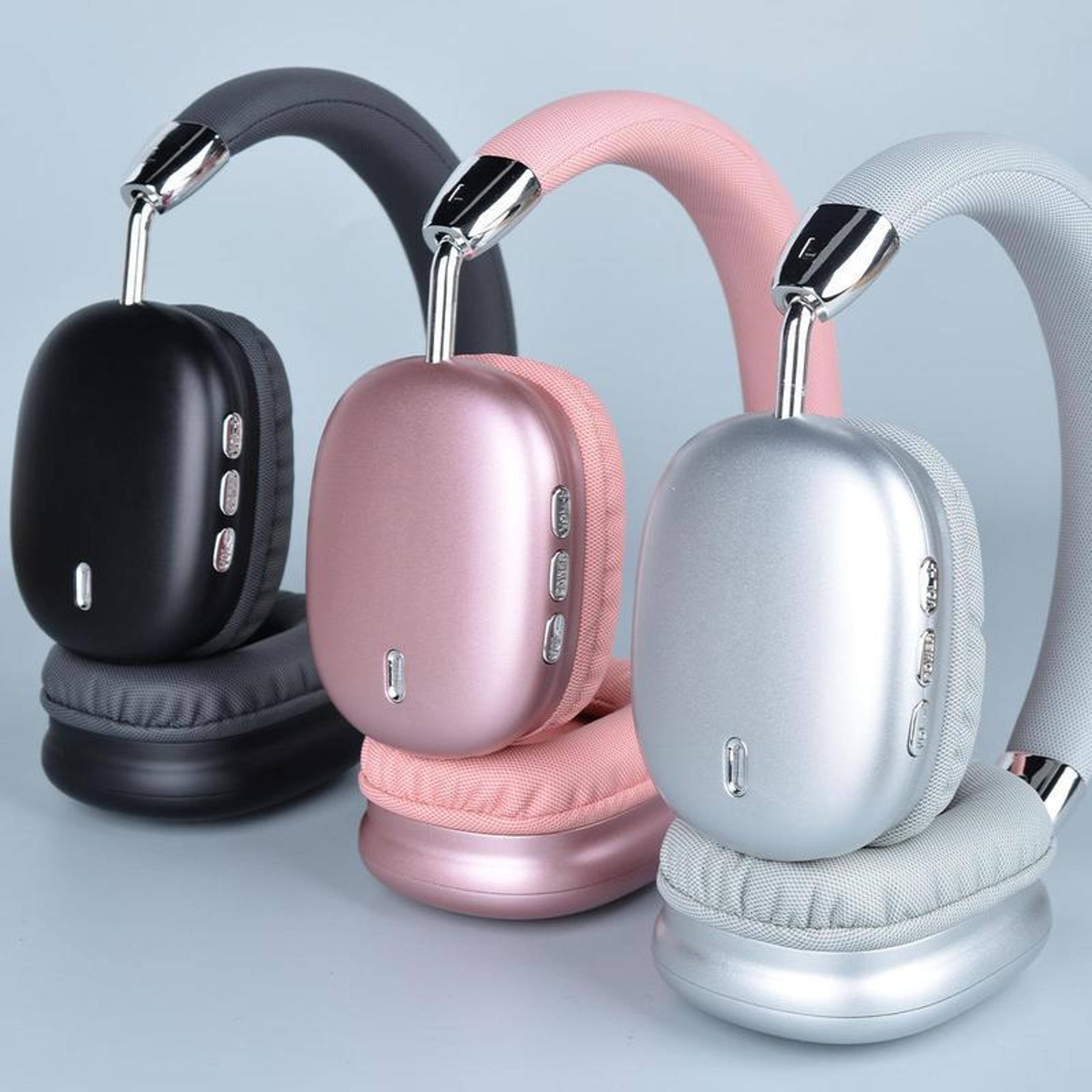 wireless anc bluetooth headphones with deep bass & hd audio
