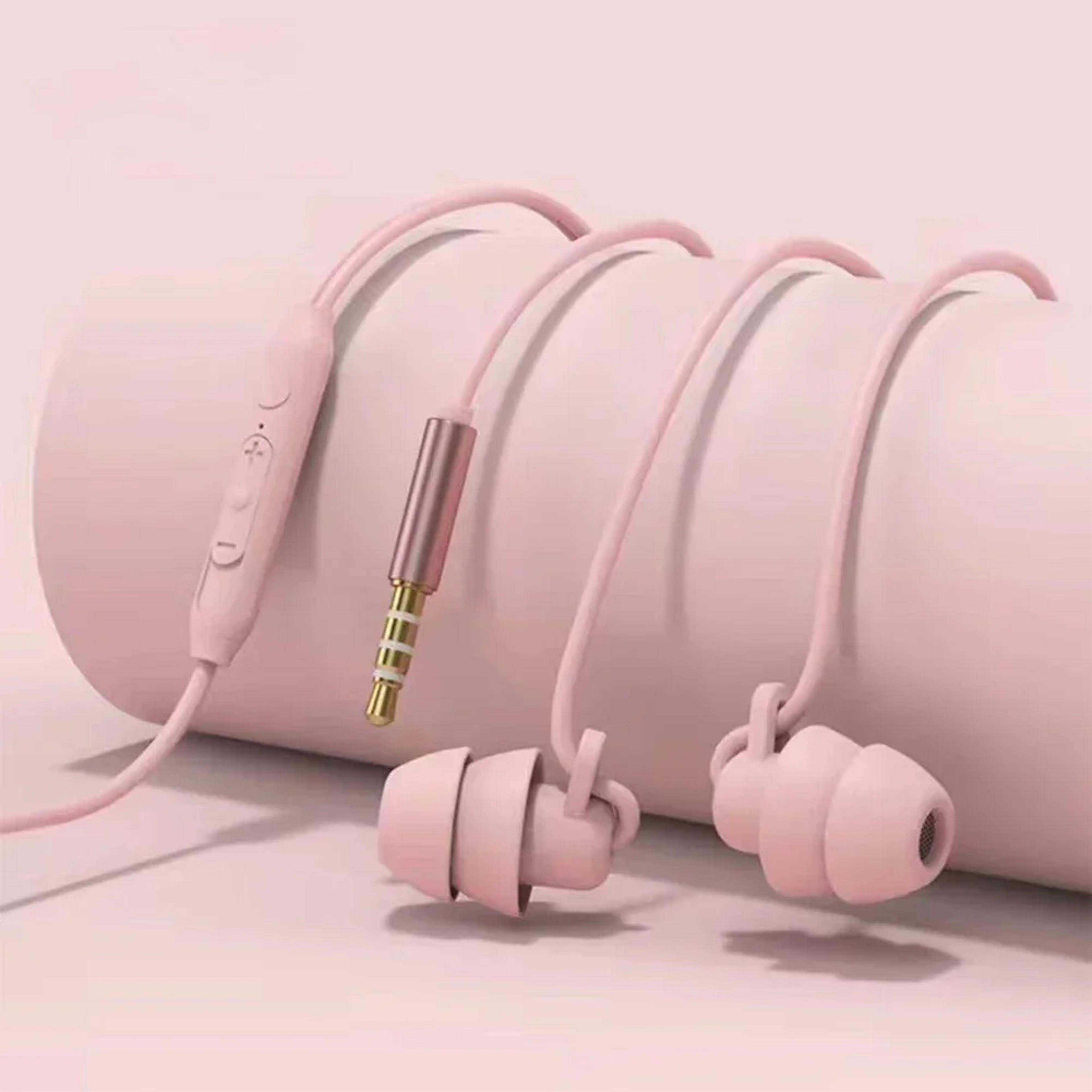 dream comfort sleep earbuds with mic wired in ear headphones
