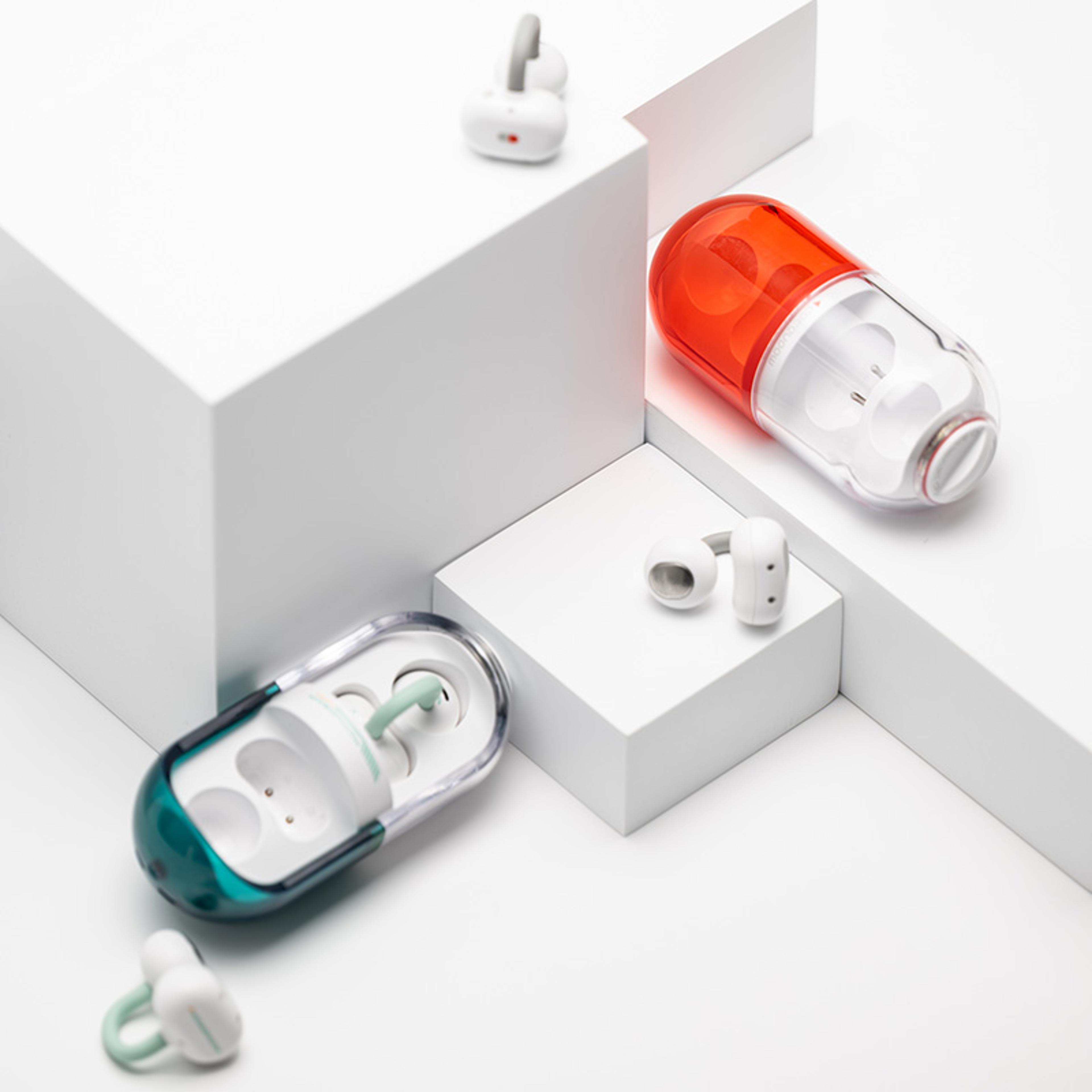 pro open ear wireless earbuds with ai enc and bluetooth