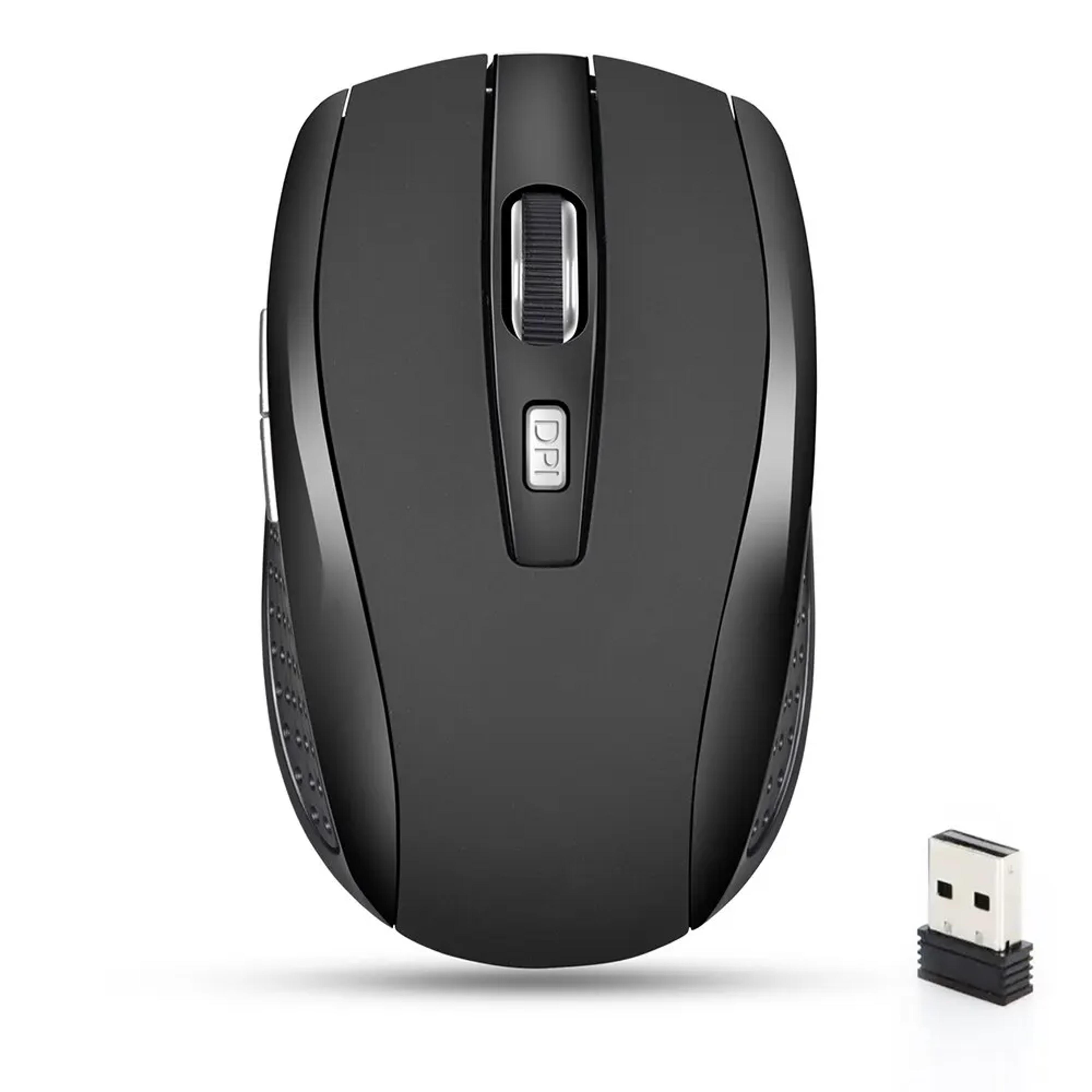 wireless ergonomic mouse portable adjustable dpi optical laptop and macbook mouse