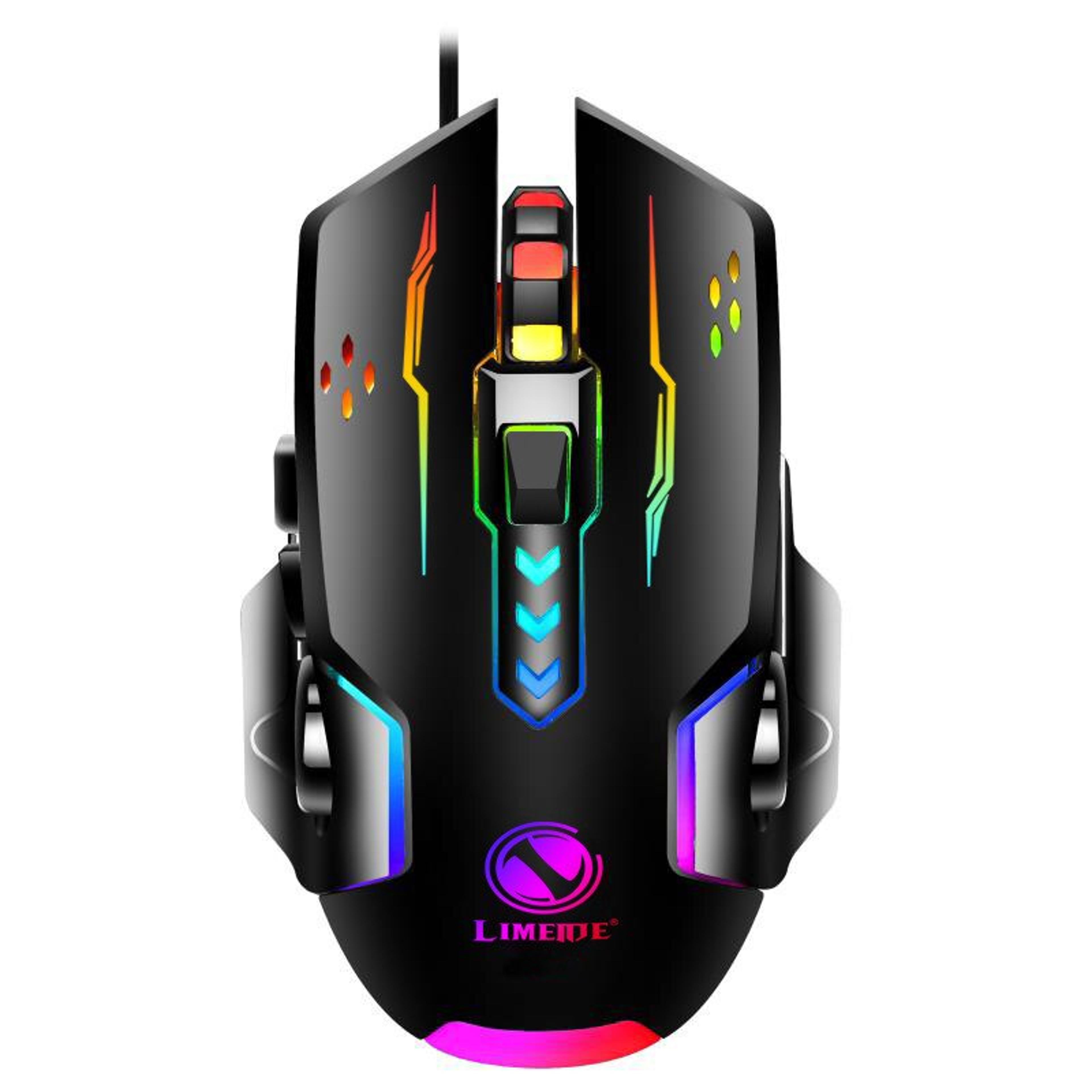 usb wired gaming mouse rgb optical gaming mouse with adjustable dpi for pc