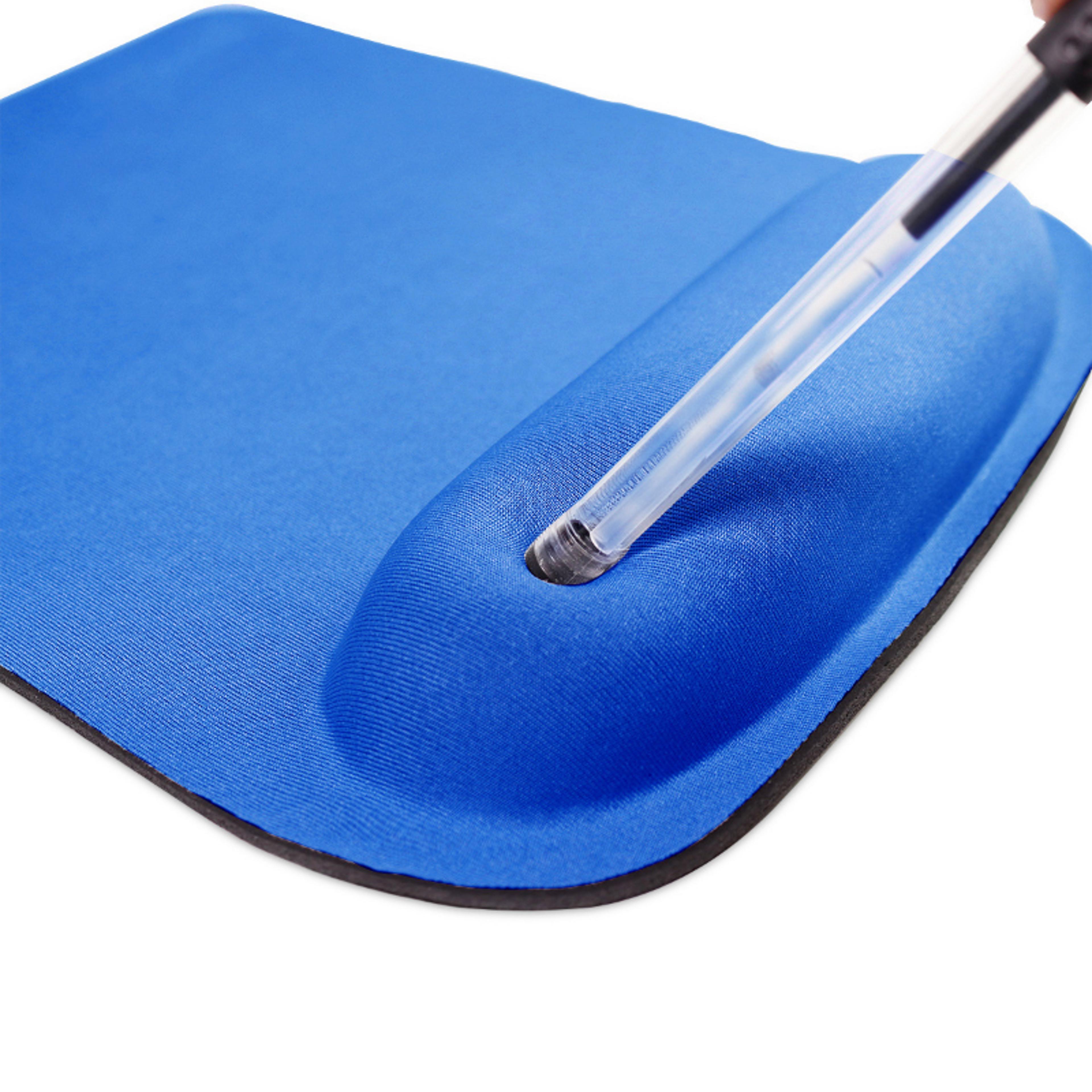 comfort memory foam wrist support mouse pad for pc laptop & office use
