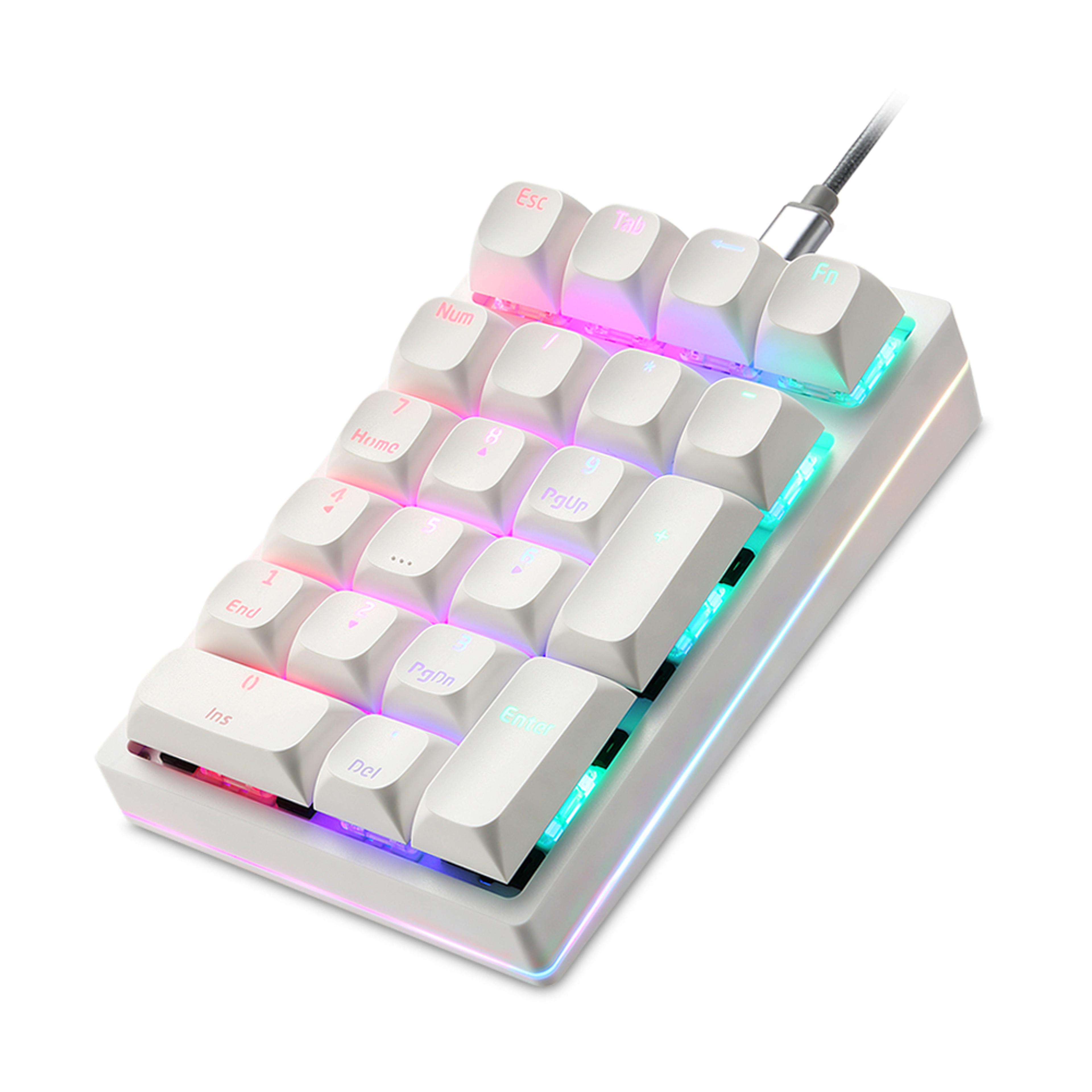 motospeed pro mechanical numeric keypad hot swappable programmable gaming numpad