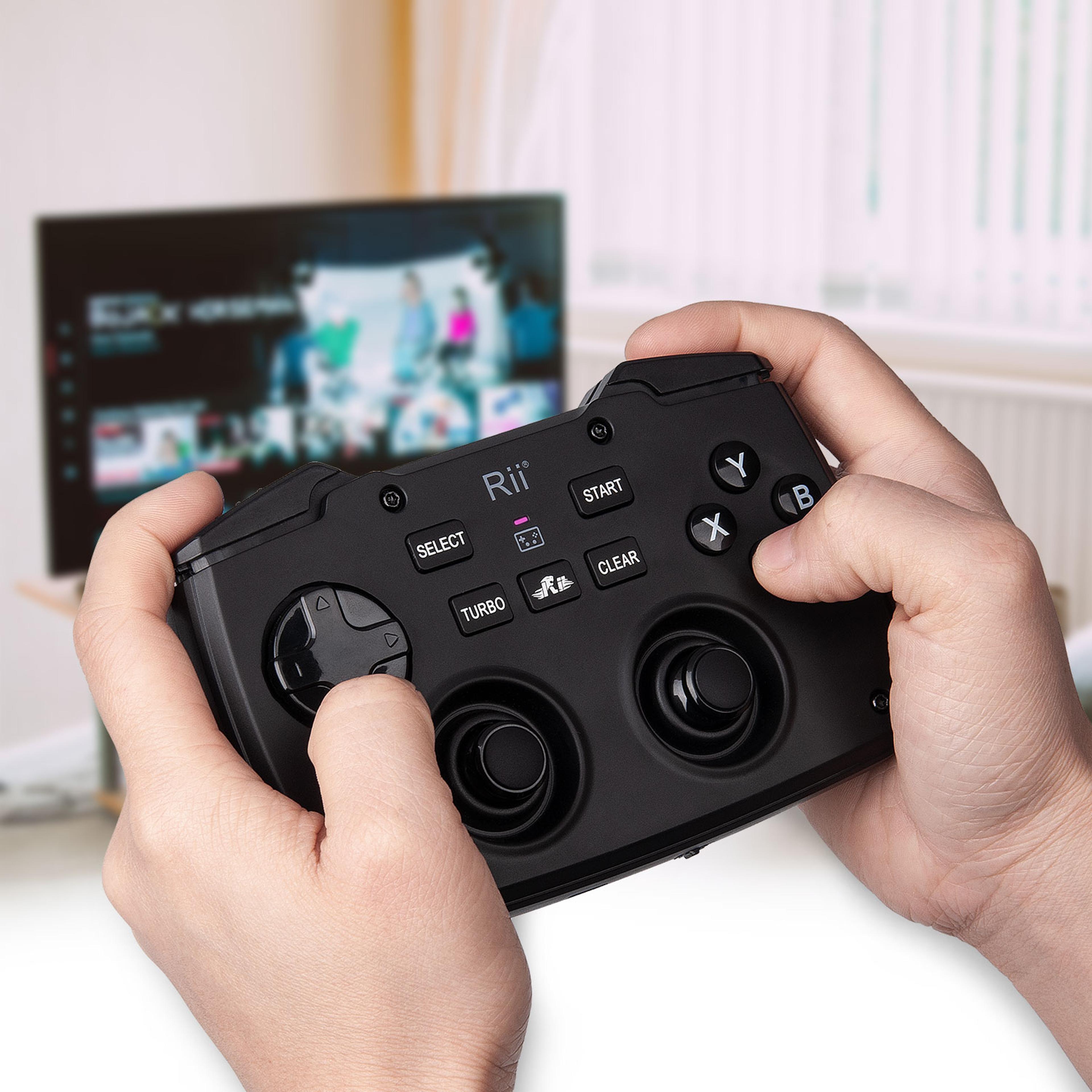 wireless game controller & keyboard mouse combo for pc smart tv & android