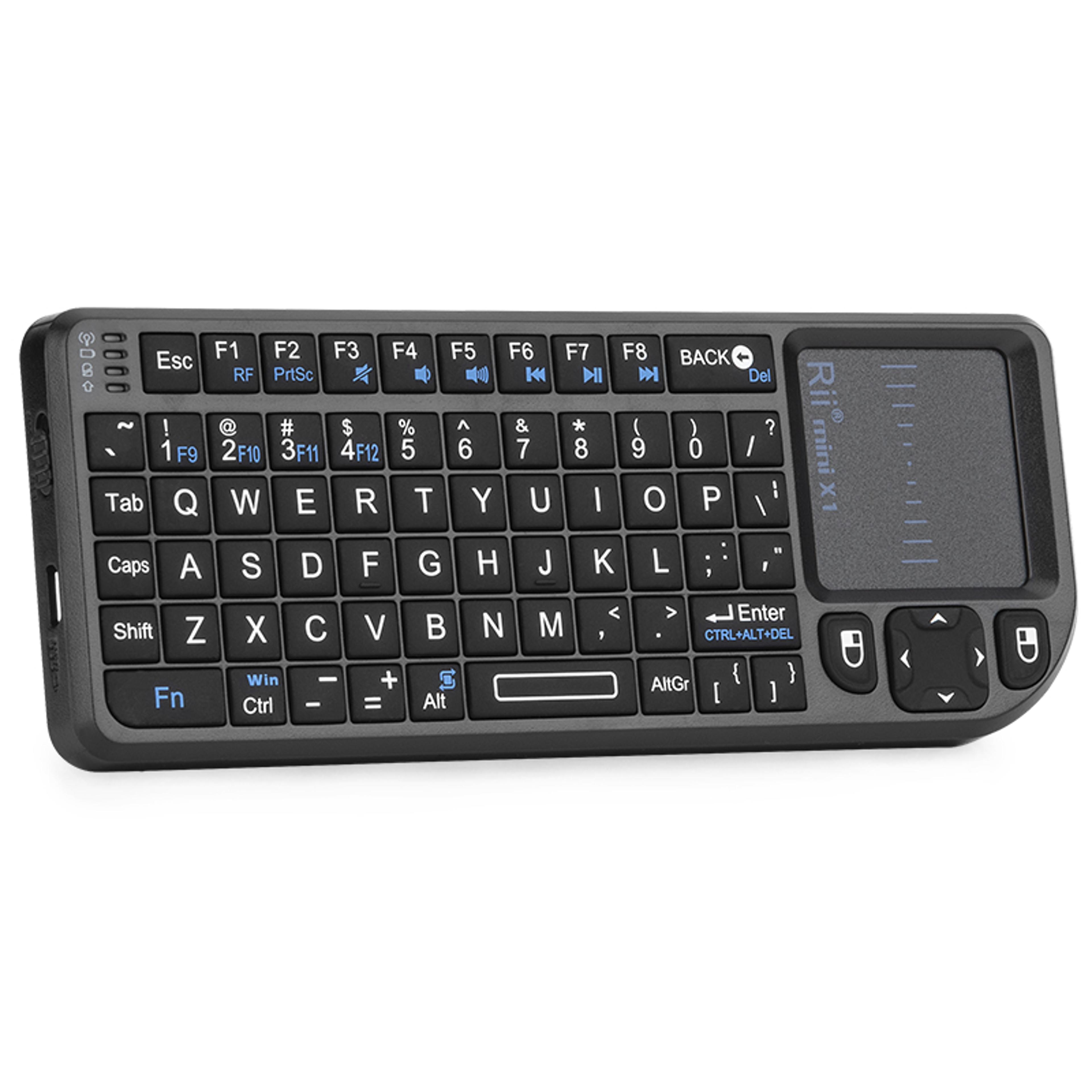smart control mini wireless keyboard with touchpad for smart tv pc & streaming devices
