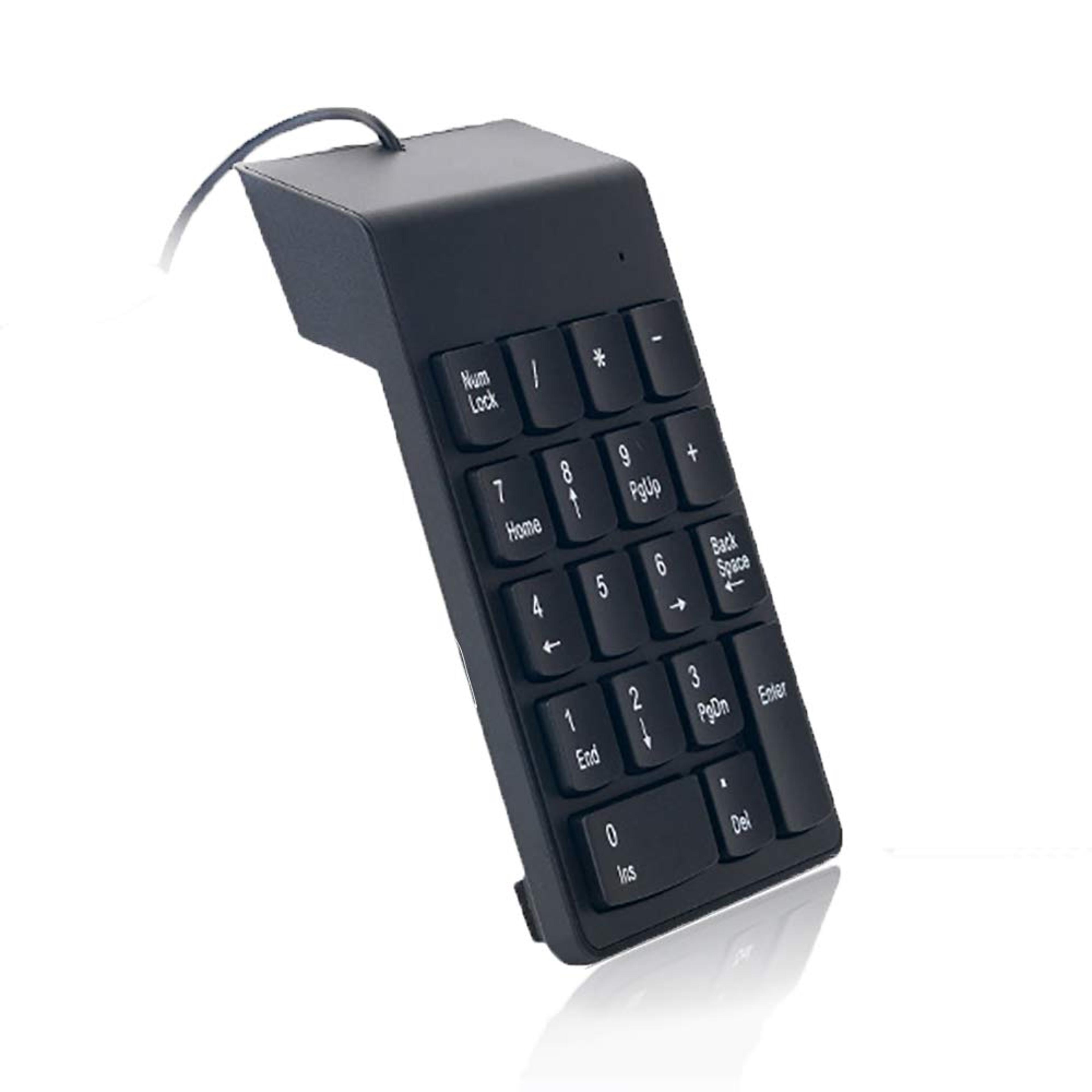 usb numeric keypad slim number pad for laptop and pc data entry