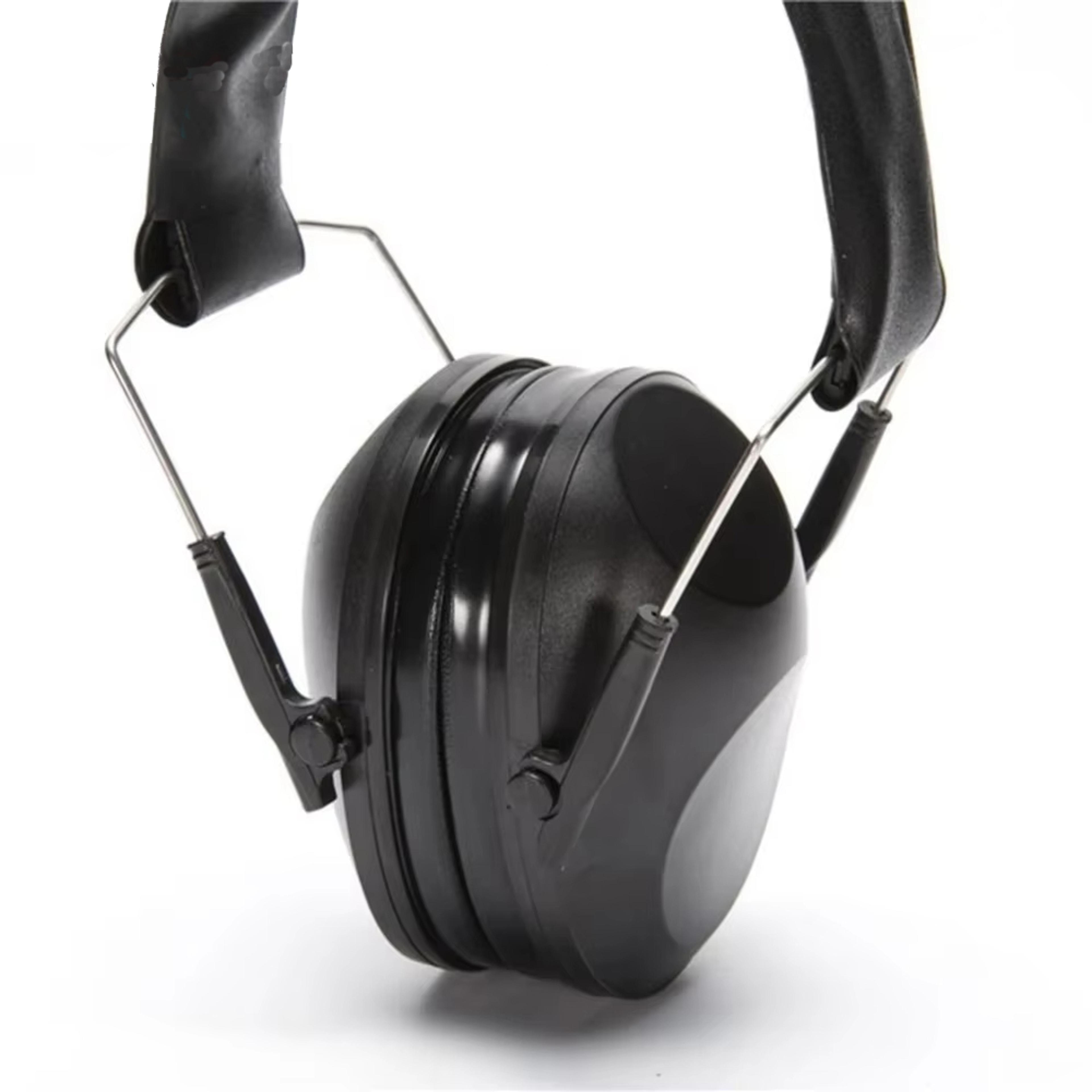 tactical electronic shooting earmuffs with amplified hearing protection & foldable noise reduction design