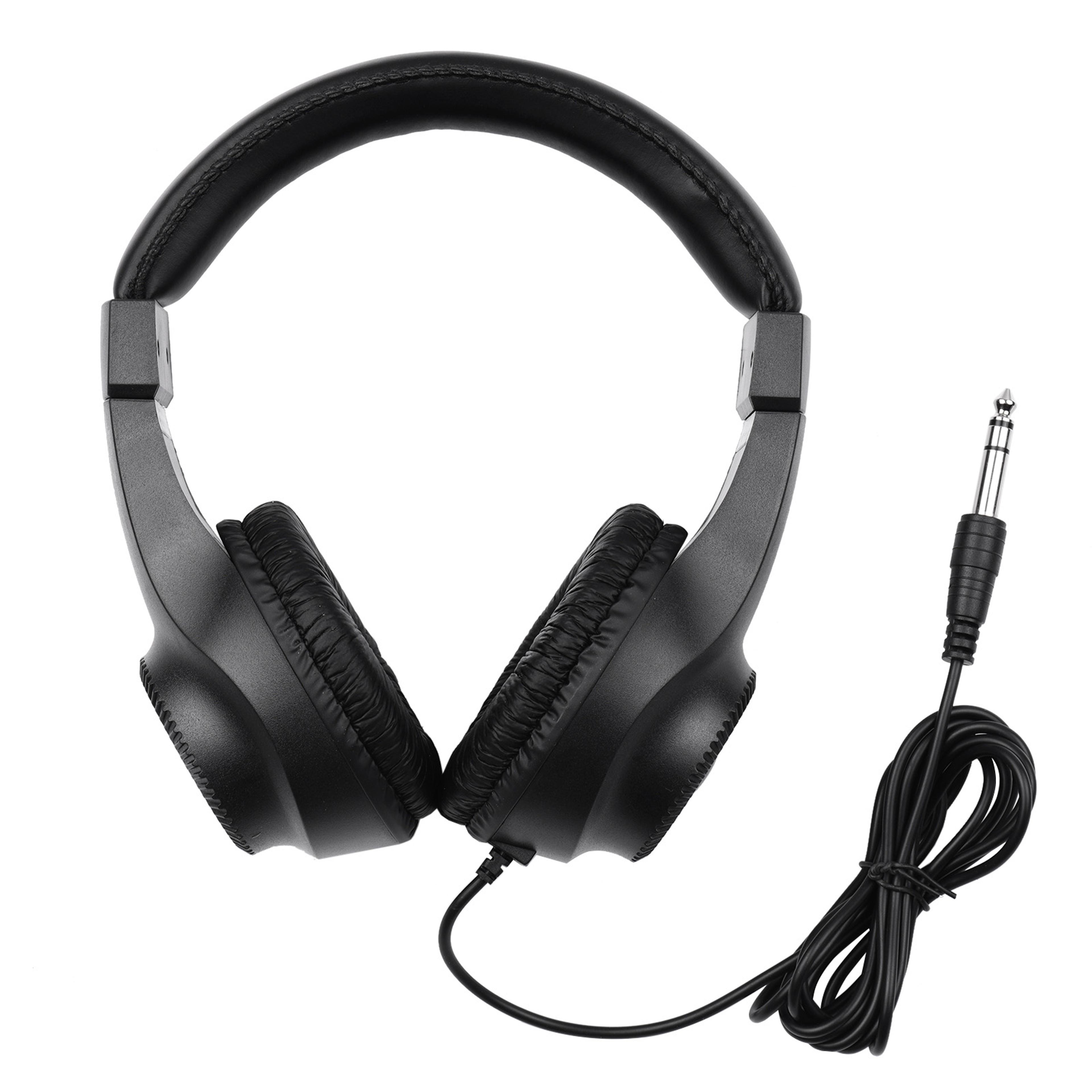 pro sound studio monitoring headphones for piano guitar & audio mixer
