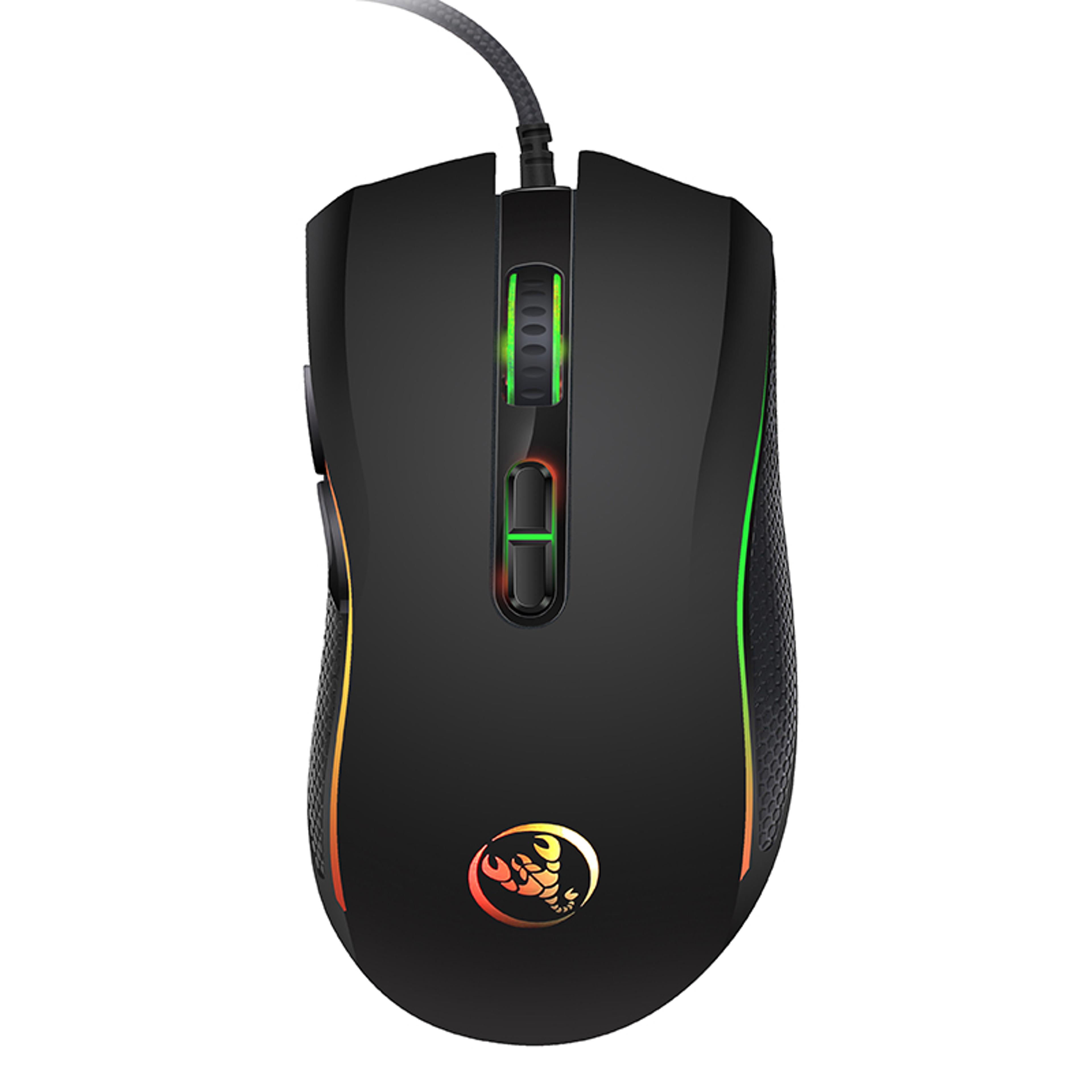 wired gaming mouse dpi led usb gaming mouse for pc gamers