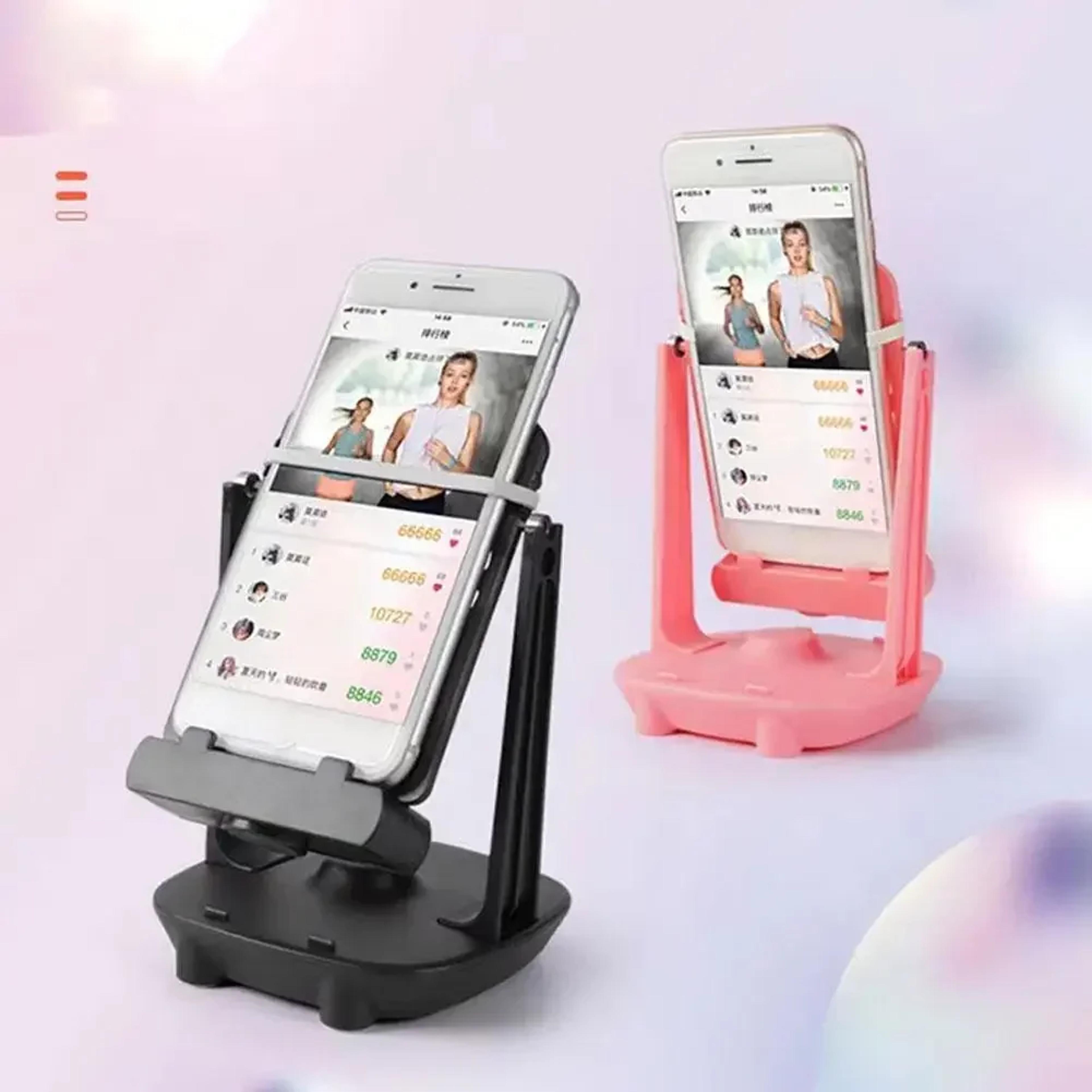 smartstep auto phone walker pedometer swing stand for step tracking & fitness rewards