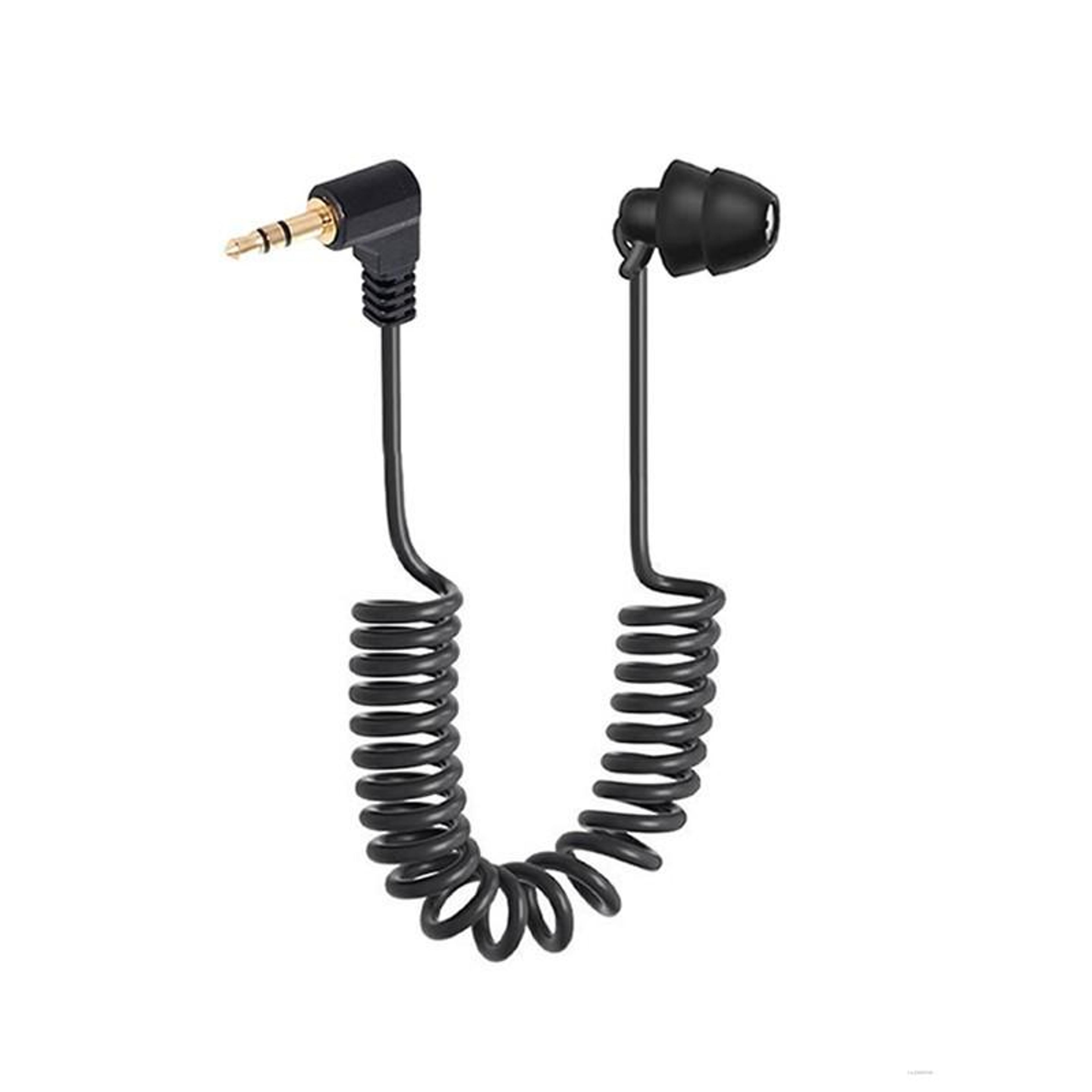 heavy bass single ear wired earbud for mobile phones and computers
