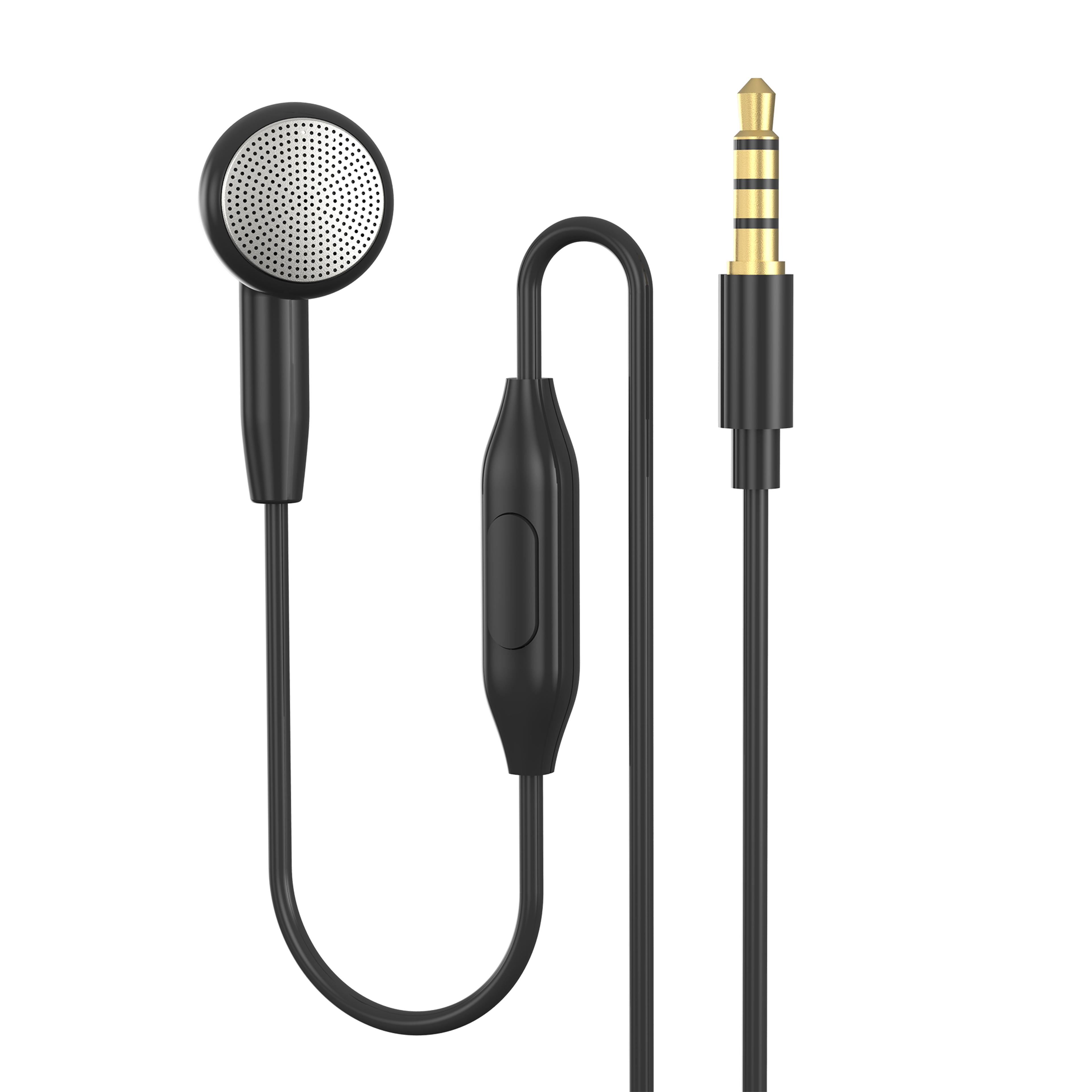 single ear wired headset with microphone for driving calls & hands ree communication