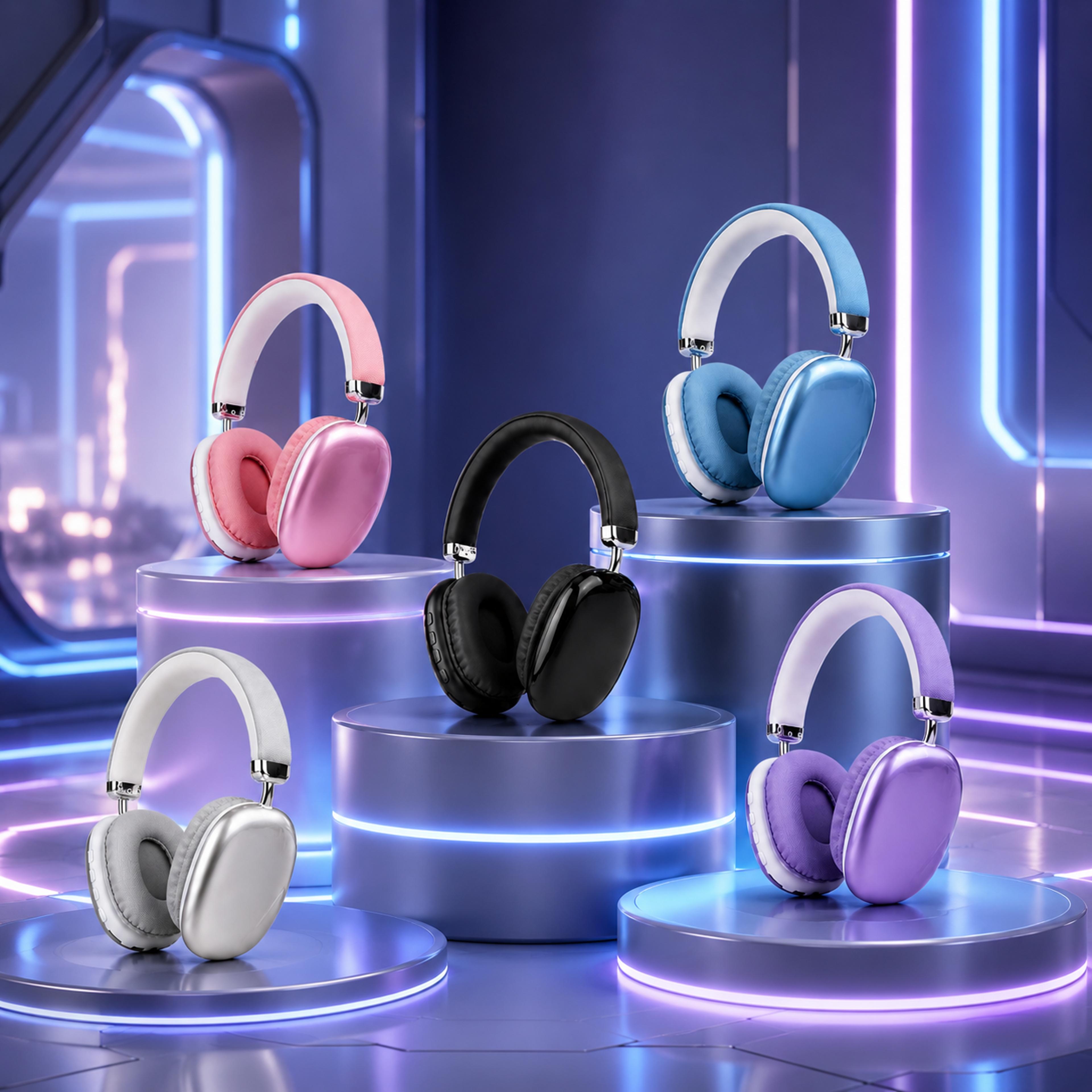 wireless bluetooth headphones with hifi sound and comfortable over ear design