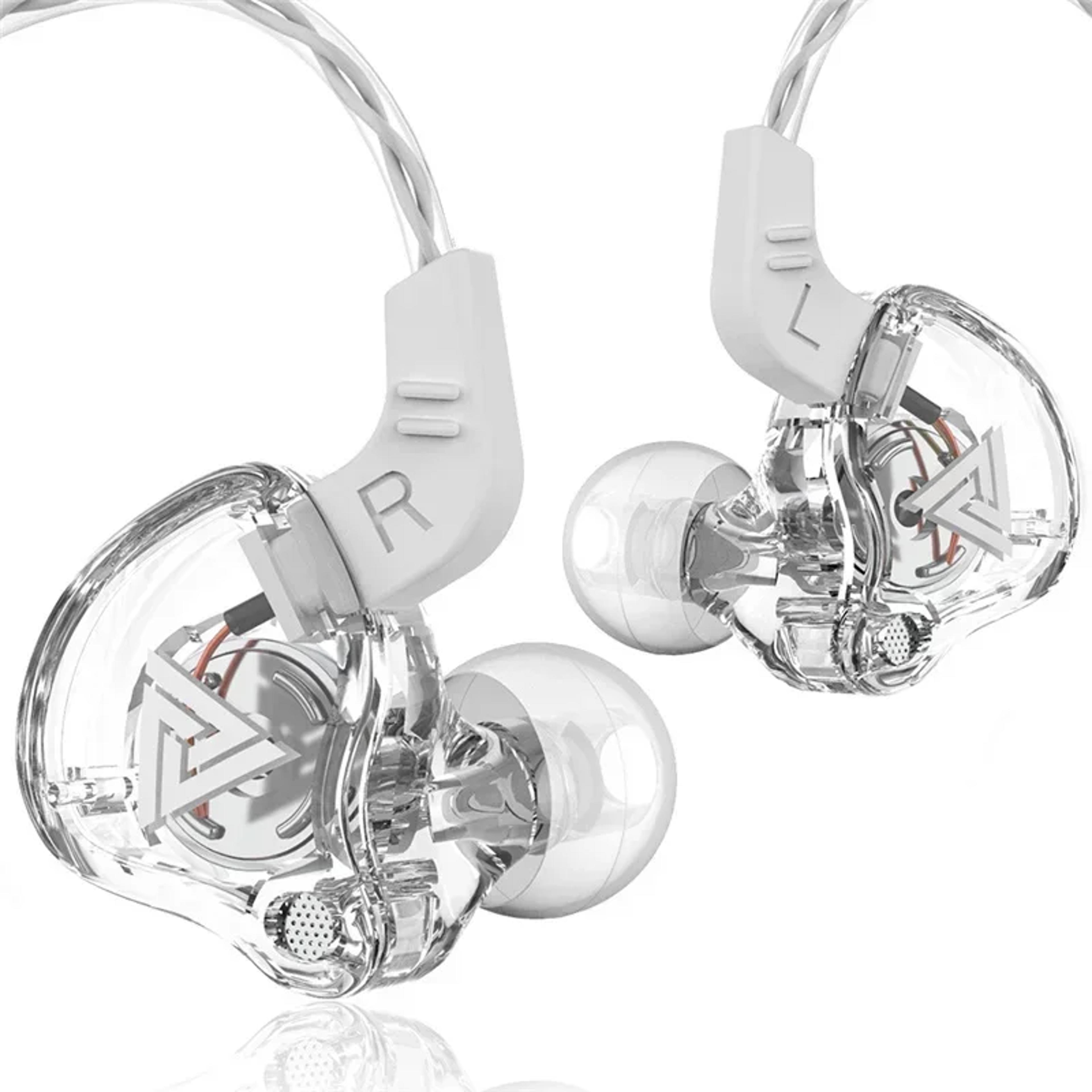 hifi bass wired earbuds with microphone in ear sport headphones
