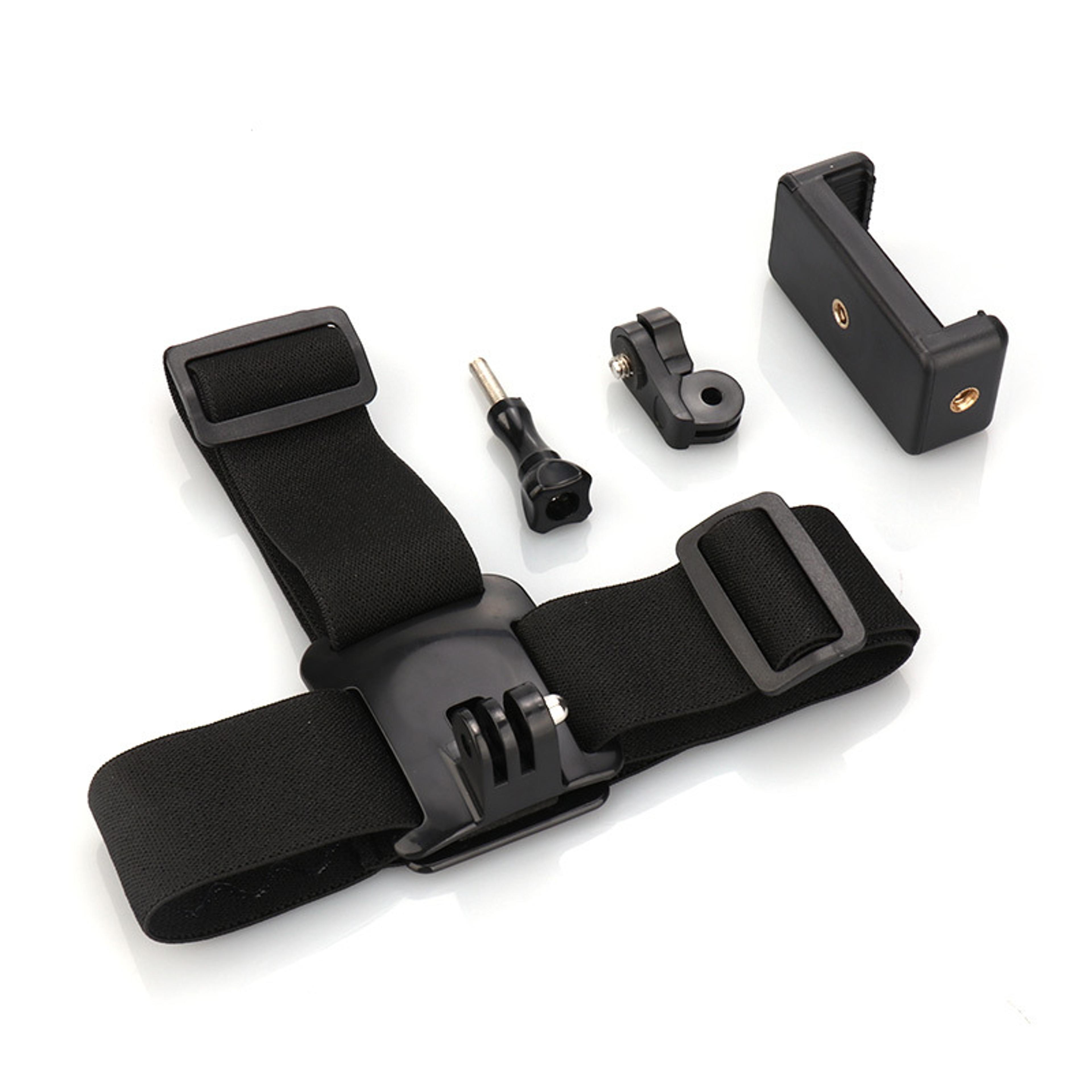 hands free head mounted phone holder for pov video recording & phone vlogging adjustable smartphone mount
