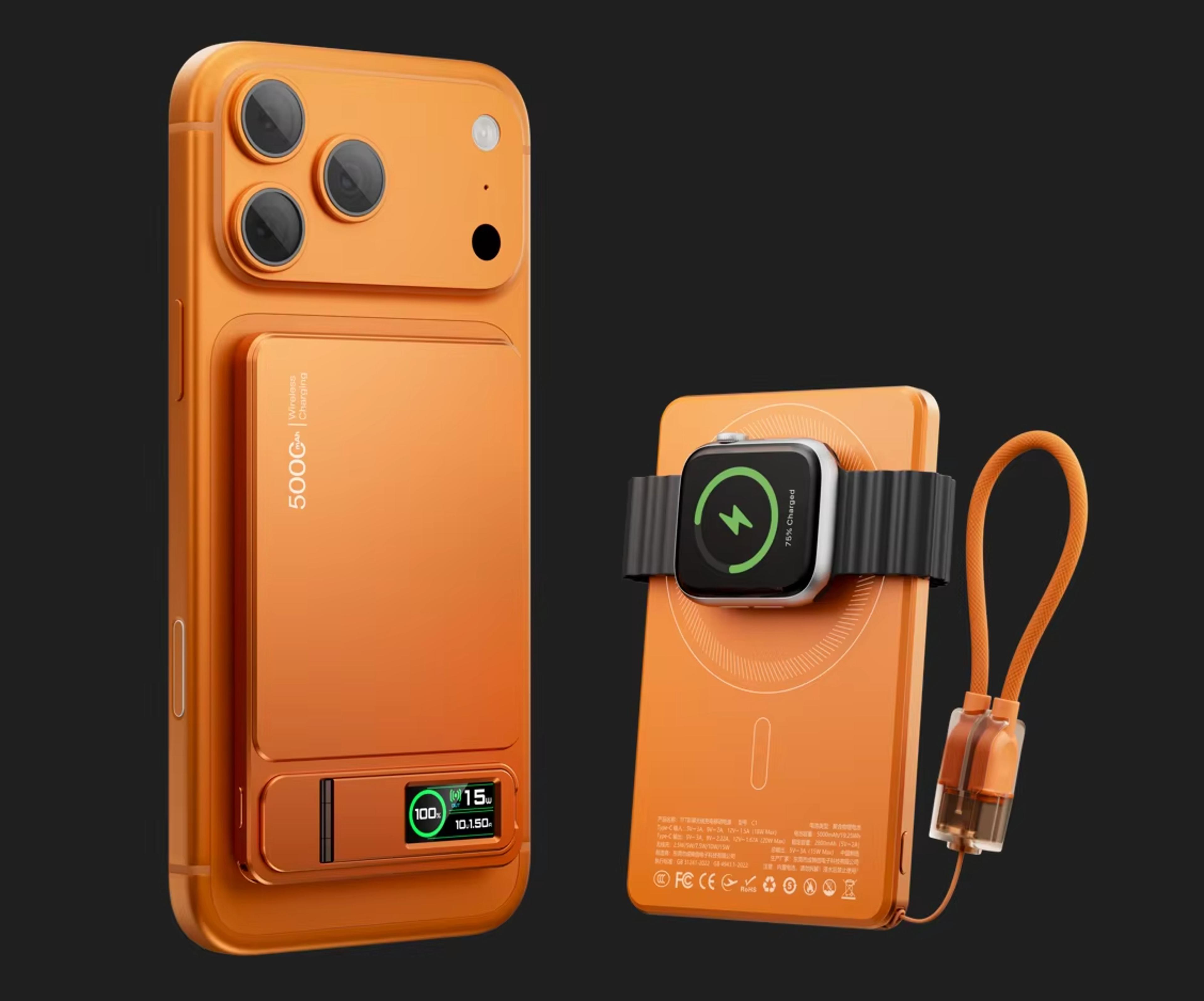 magnetic power bank wireless power bank with fast charging