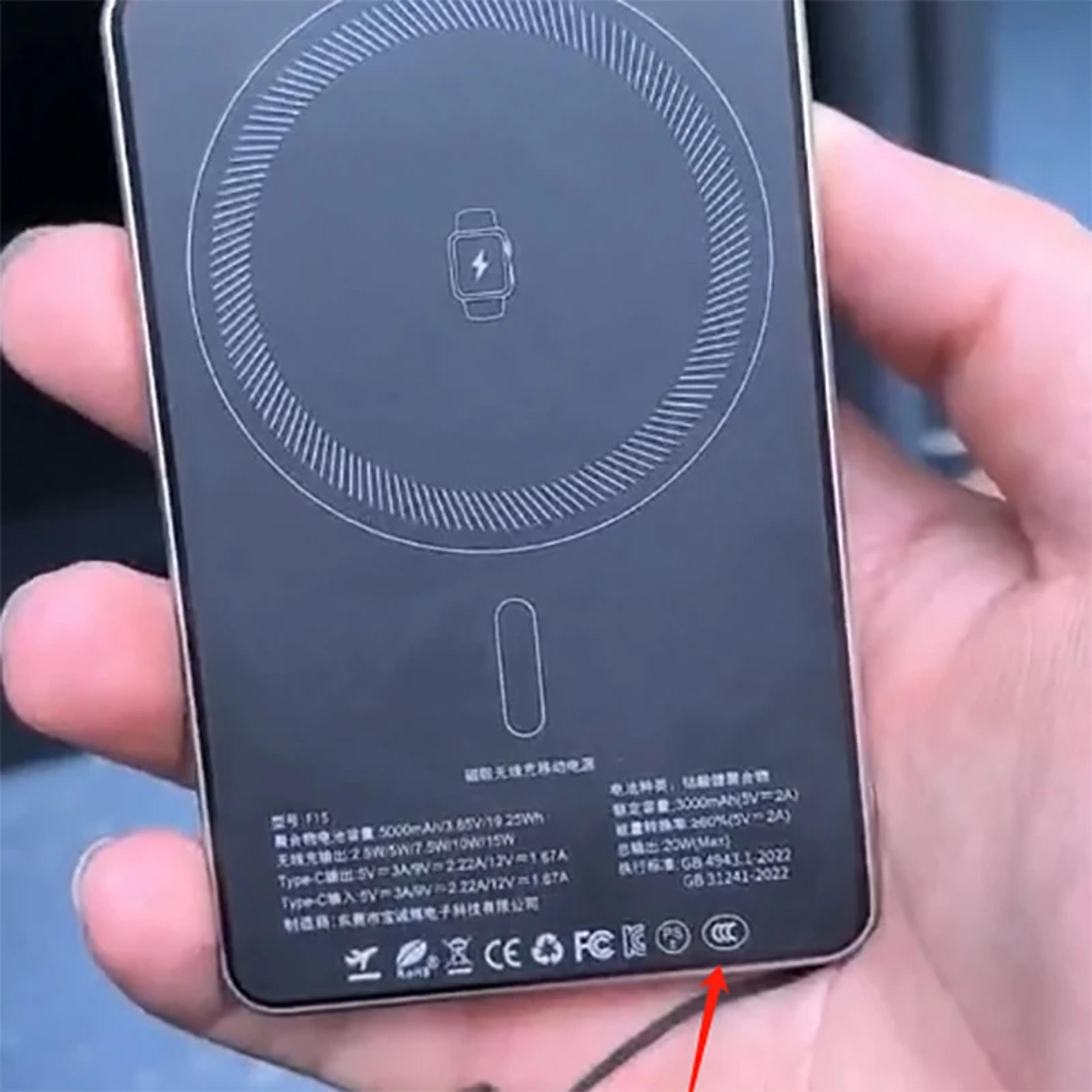 magsafe power bank magnetic wireless charger with fast charging