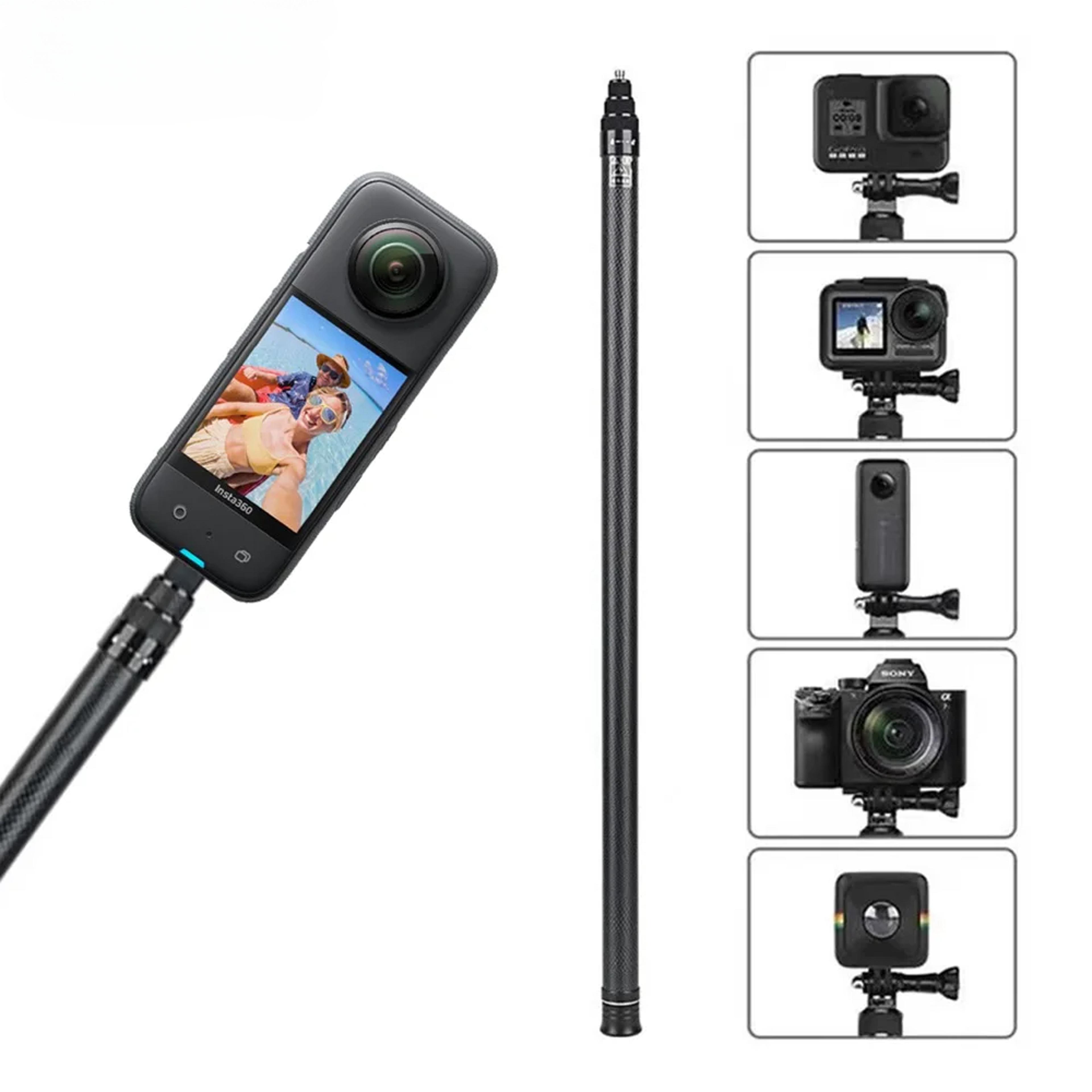 underwater selfie stick with wireless remote floating camera handle tripod for dji osmo action