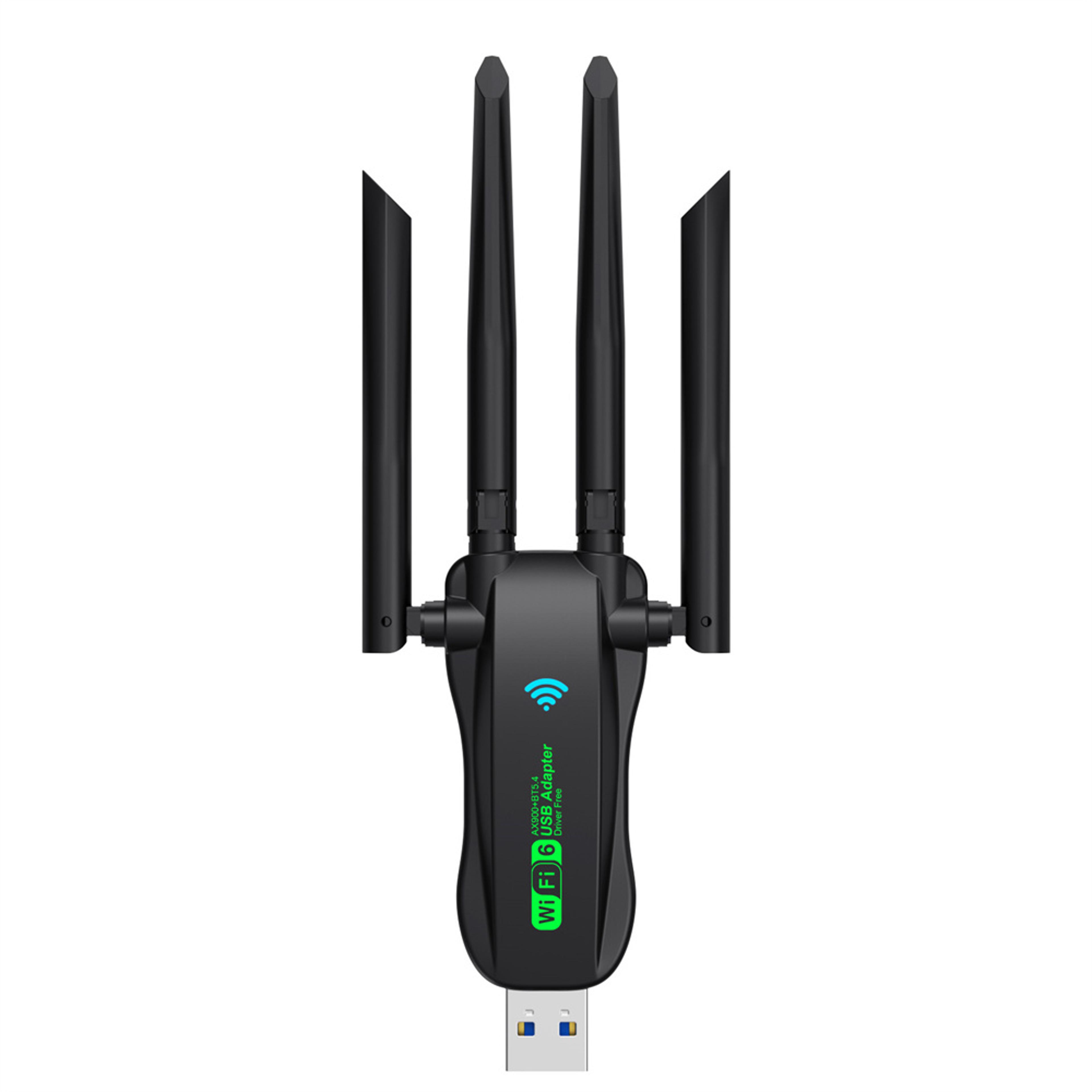 wifi usb adapter with bluetooth dual band wireless network dongle for pc & laptop