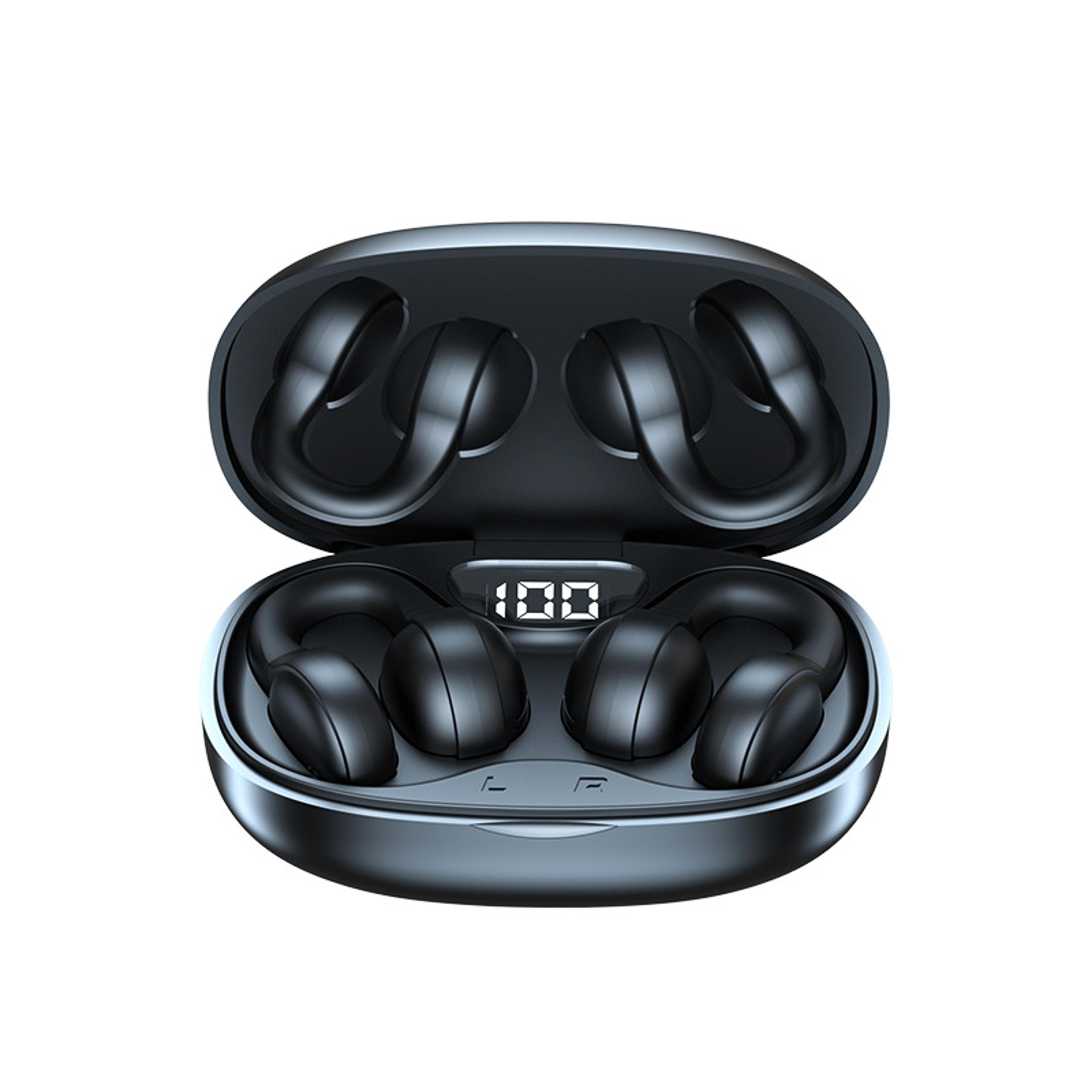 open ear clip earbuds bluetooth wireless headphones with enc mic