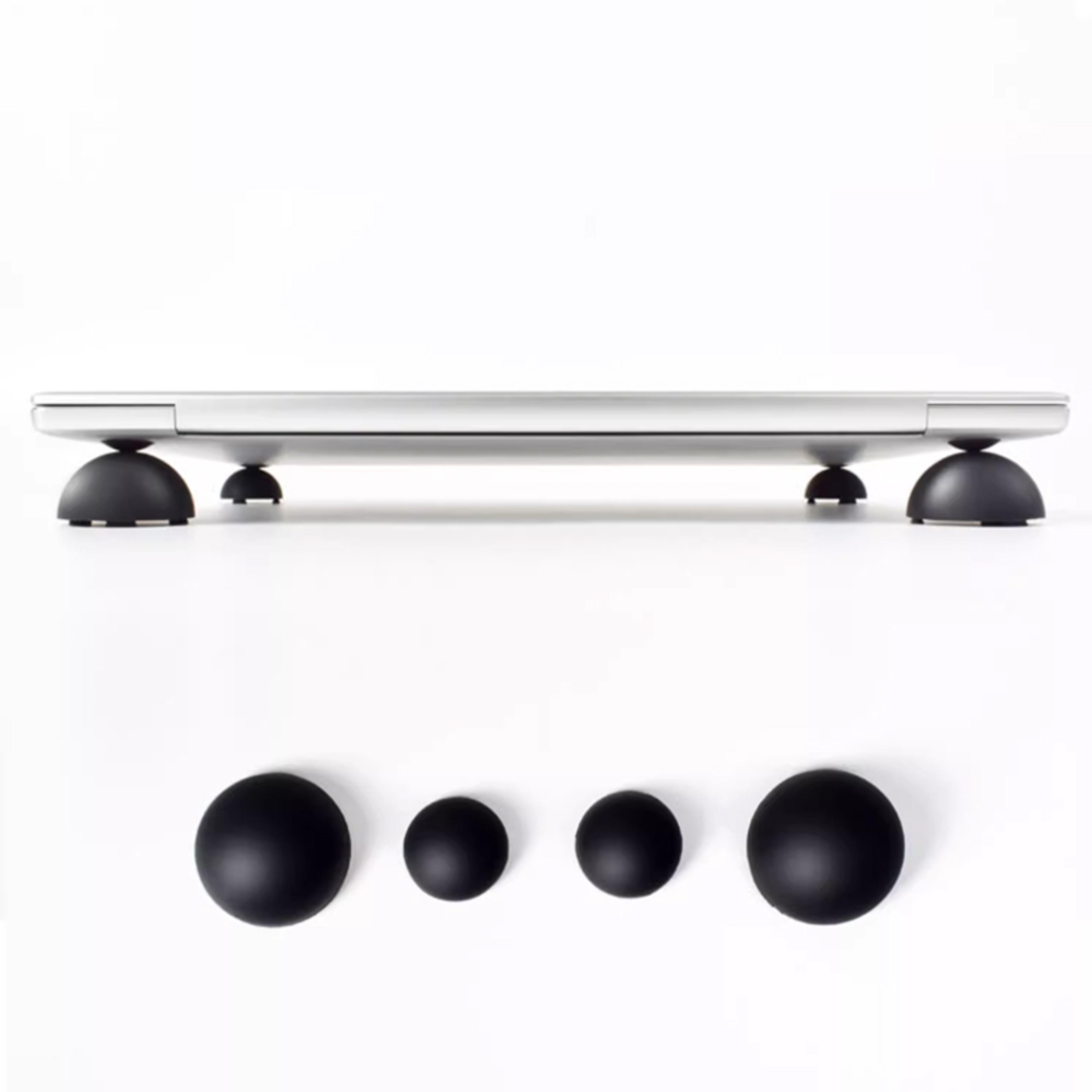 invisible laptop cooling pad portable laptop stand for macbook & notebook ergonomic riser