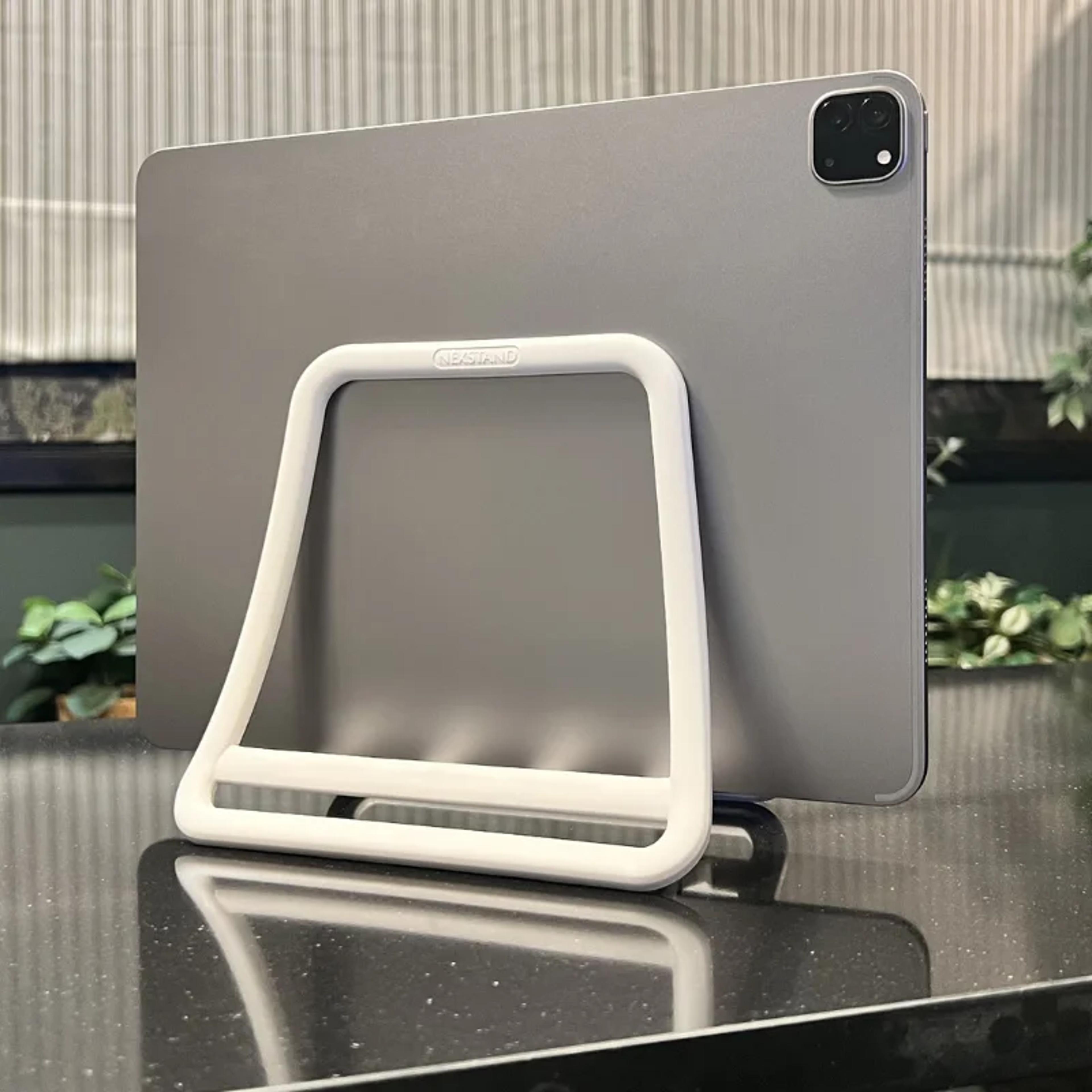 universal vertical laptop stand adjustable laptop dock for macbook dell lenovo & tablets