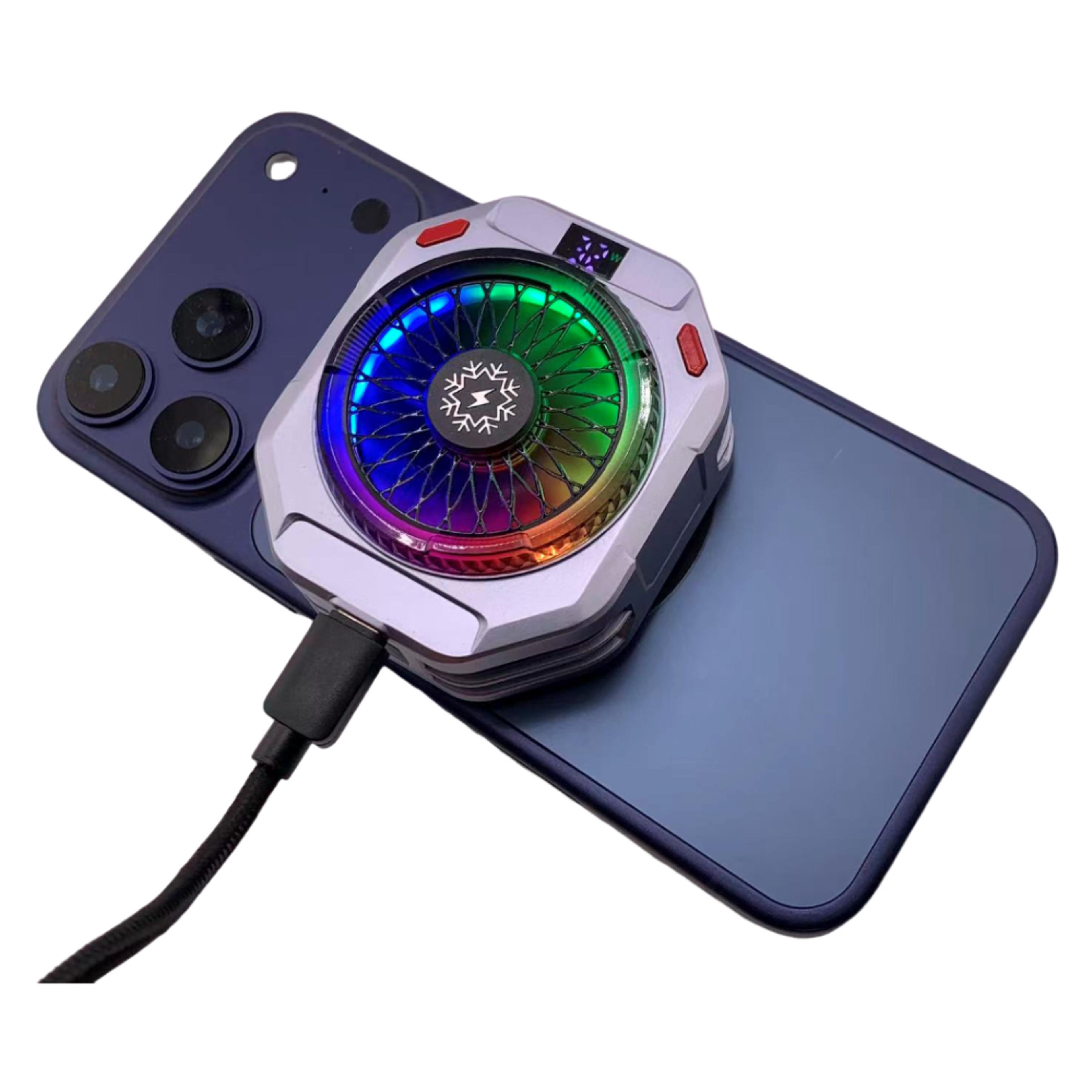 magnetic phone cooler semiconductor gaming phone cooler with smart temperature control