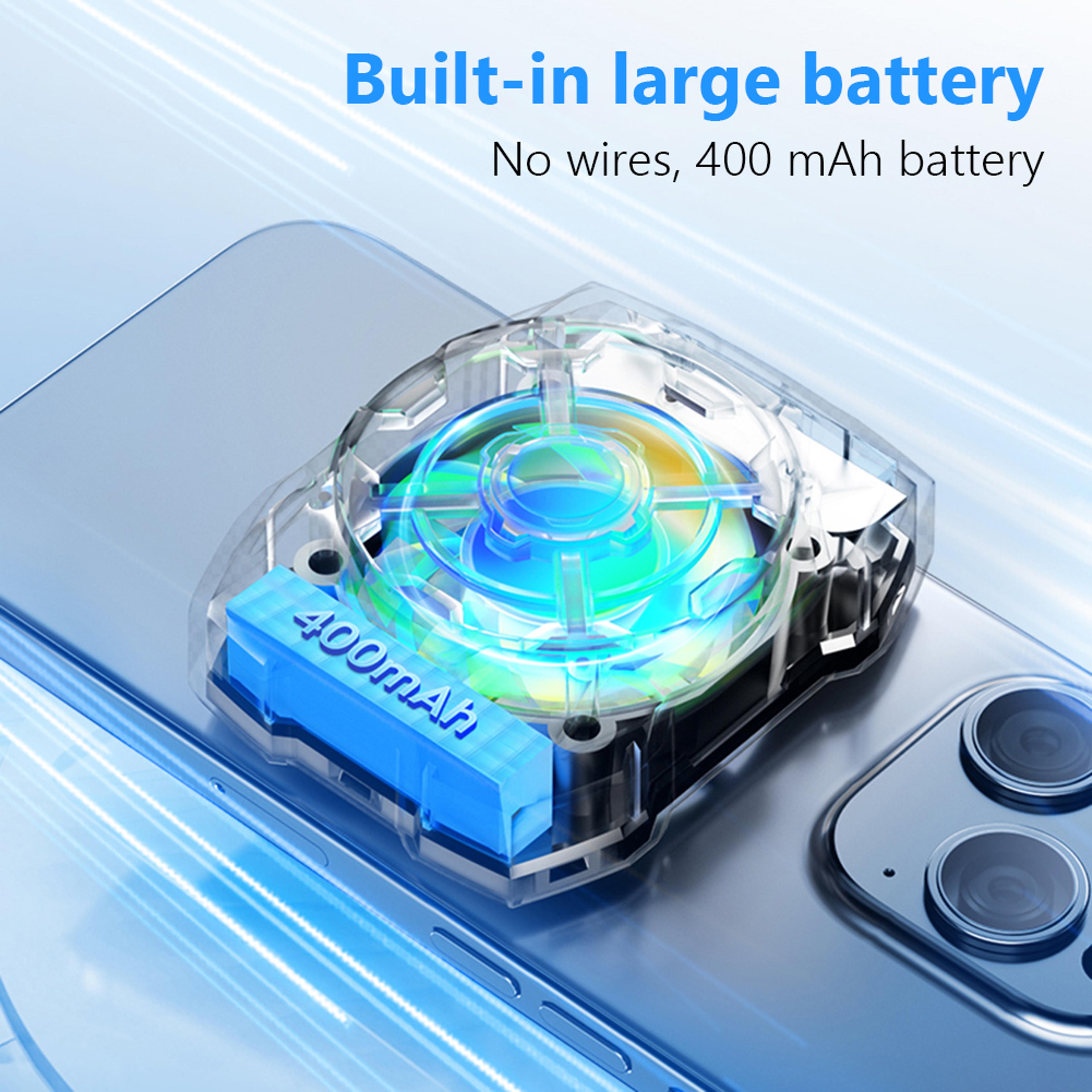 magnetic phone cooler rechargeable gaming cooling fan for iphone and android