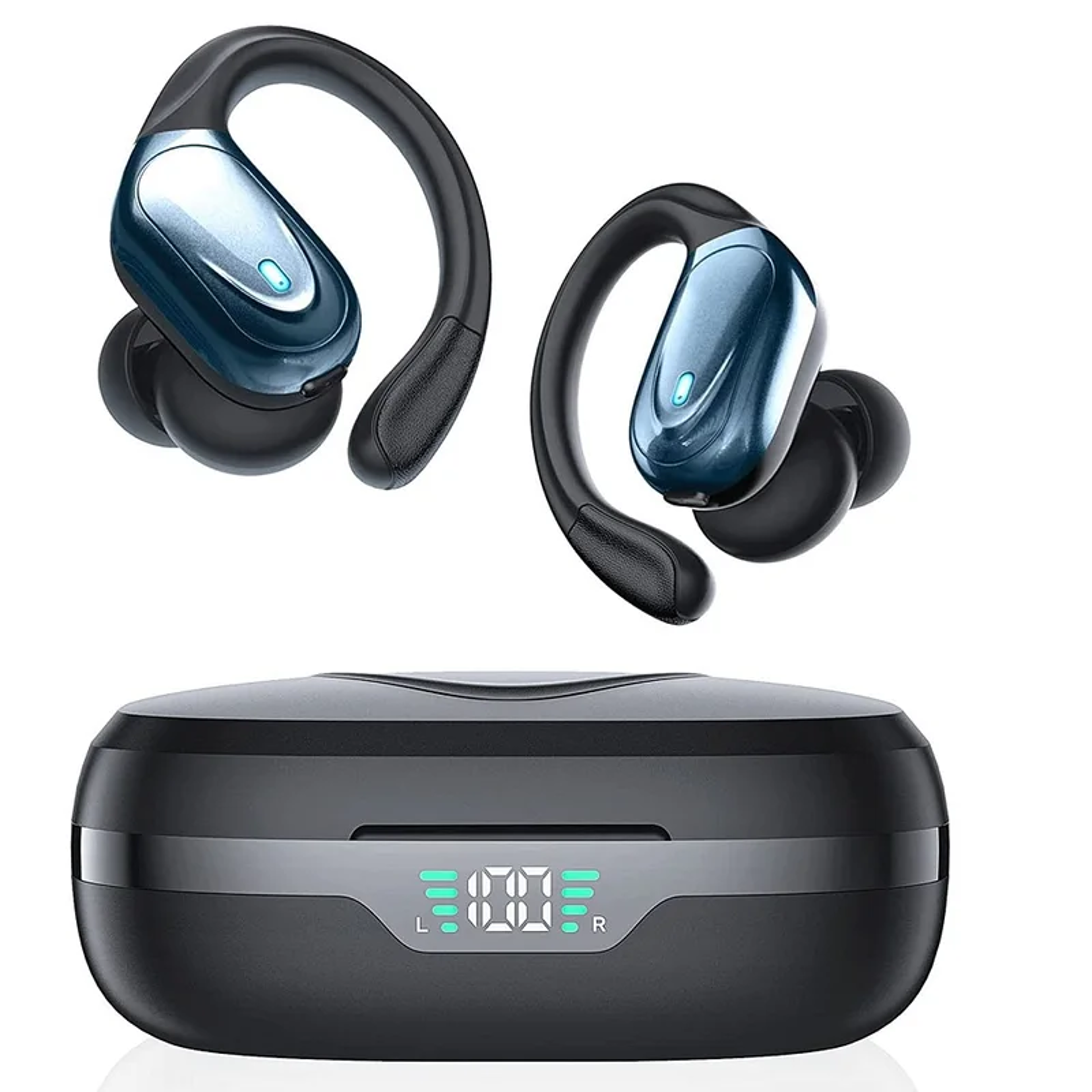 bluetooth earbuds wireless tws sports headphones with hd microphones