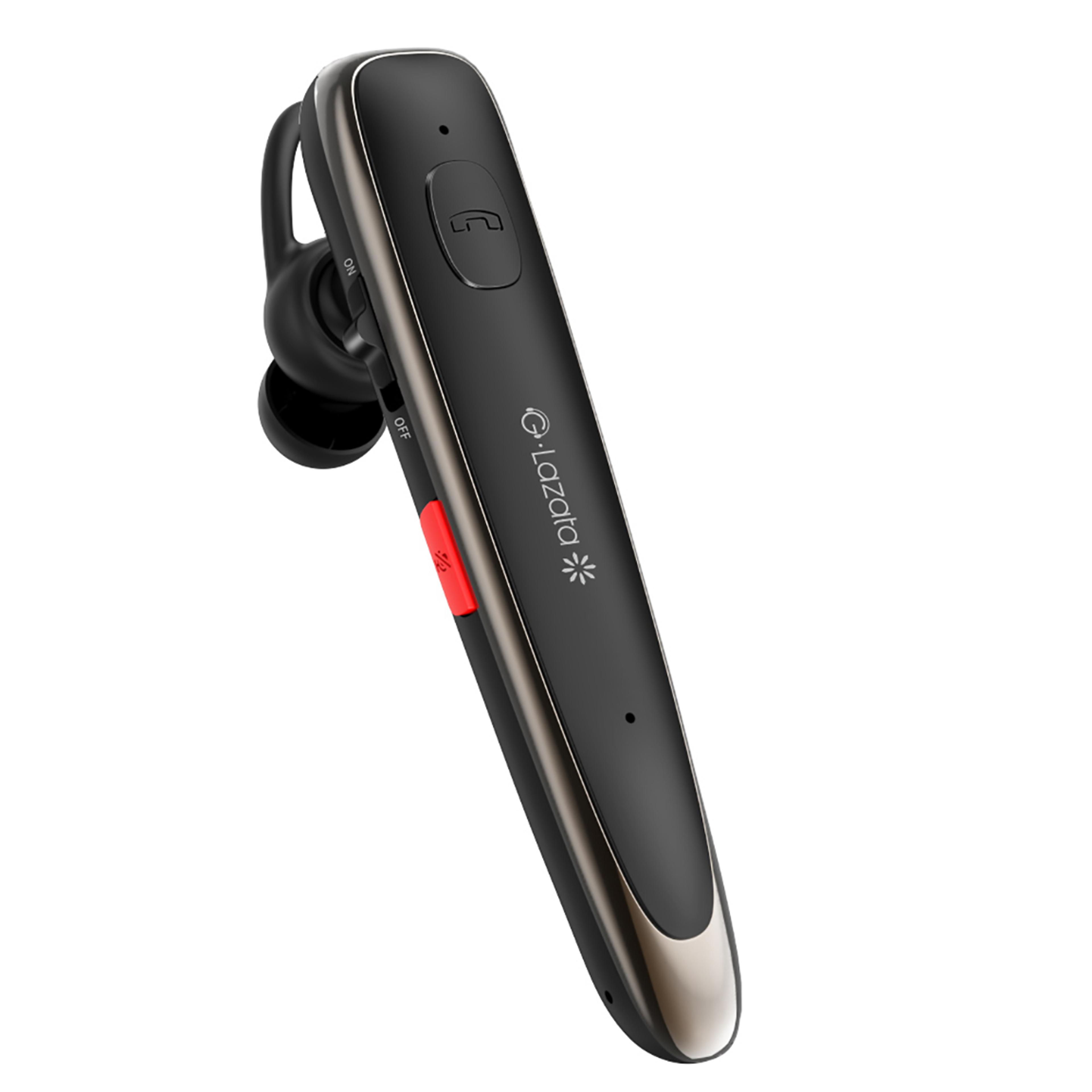 bluetooth headset wireless earpiece with dual mic noise cancelling for driving & work