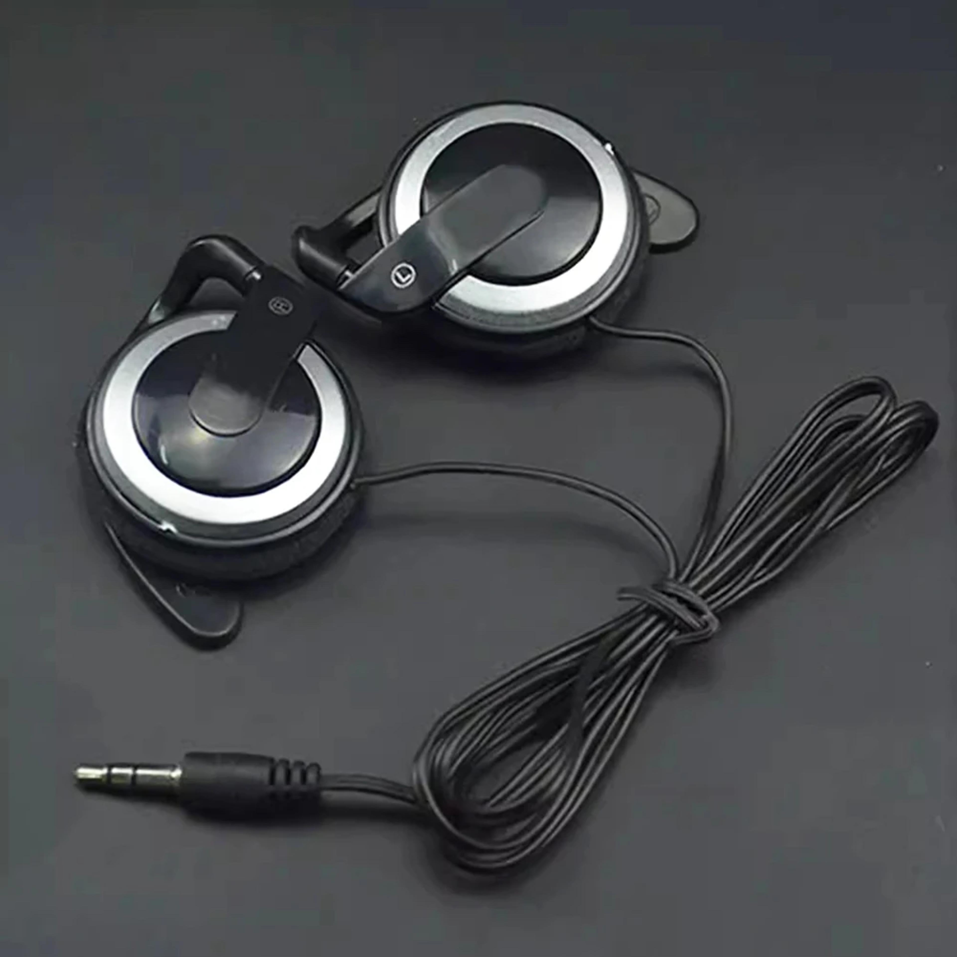 deep bass wired over ear headphones for pc phone & office with adjustable comfort