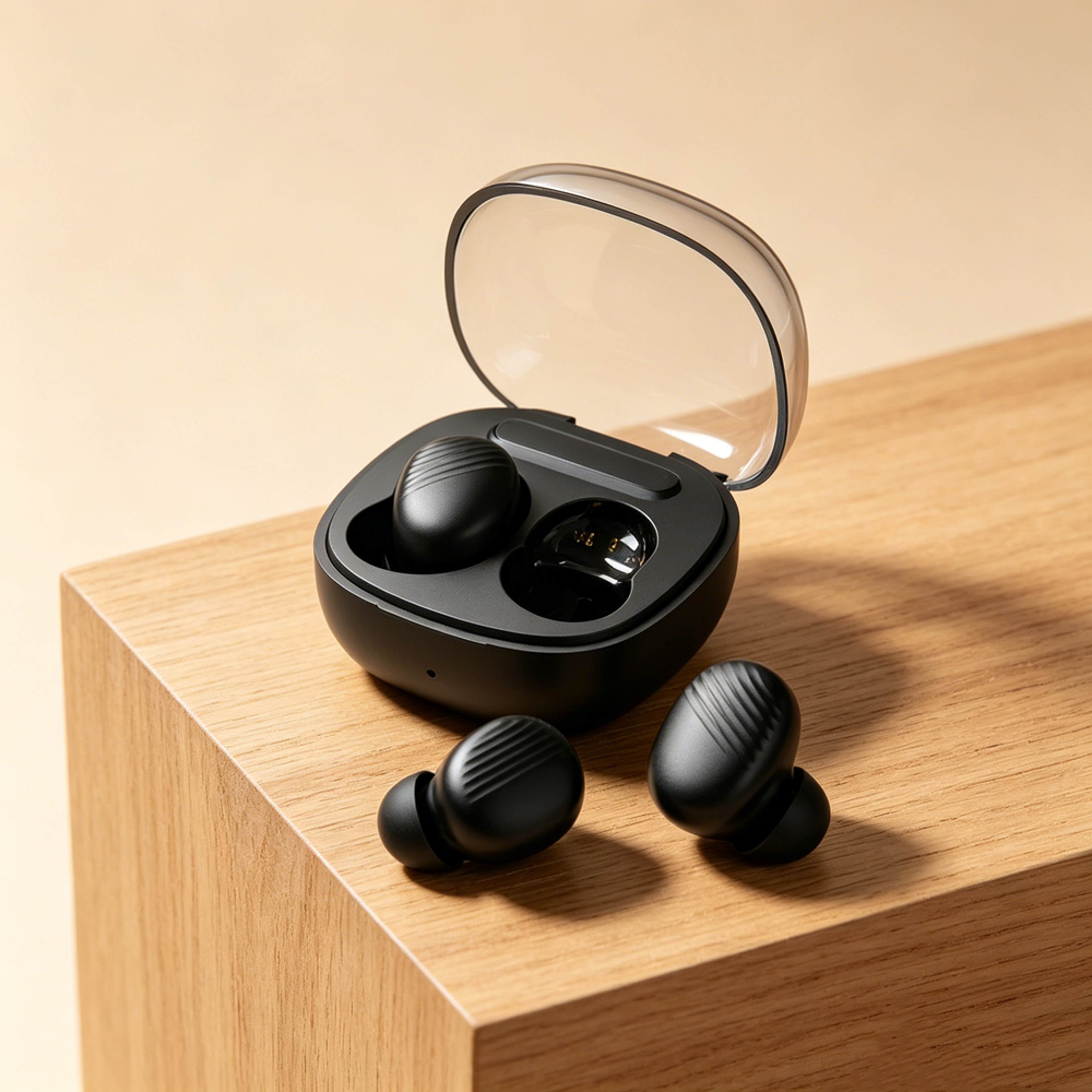 truesound wireless earbuds bluetooth noise cancelling tws headphones with microphone