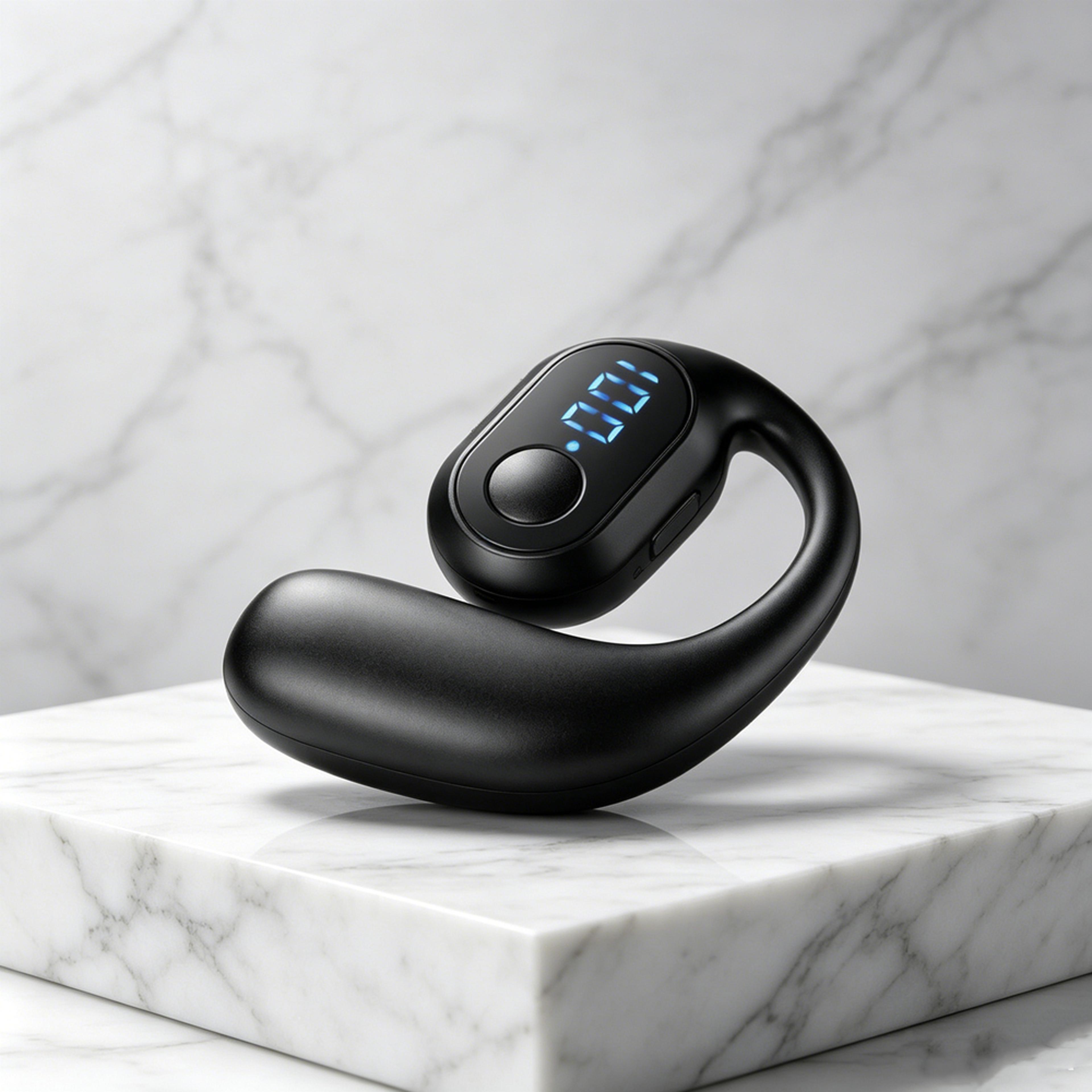 open ear earbuds wireless sports bluetooth ear hook headphones with air conduction audio