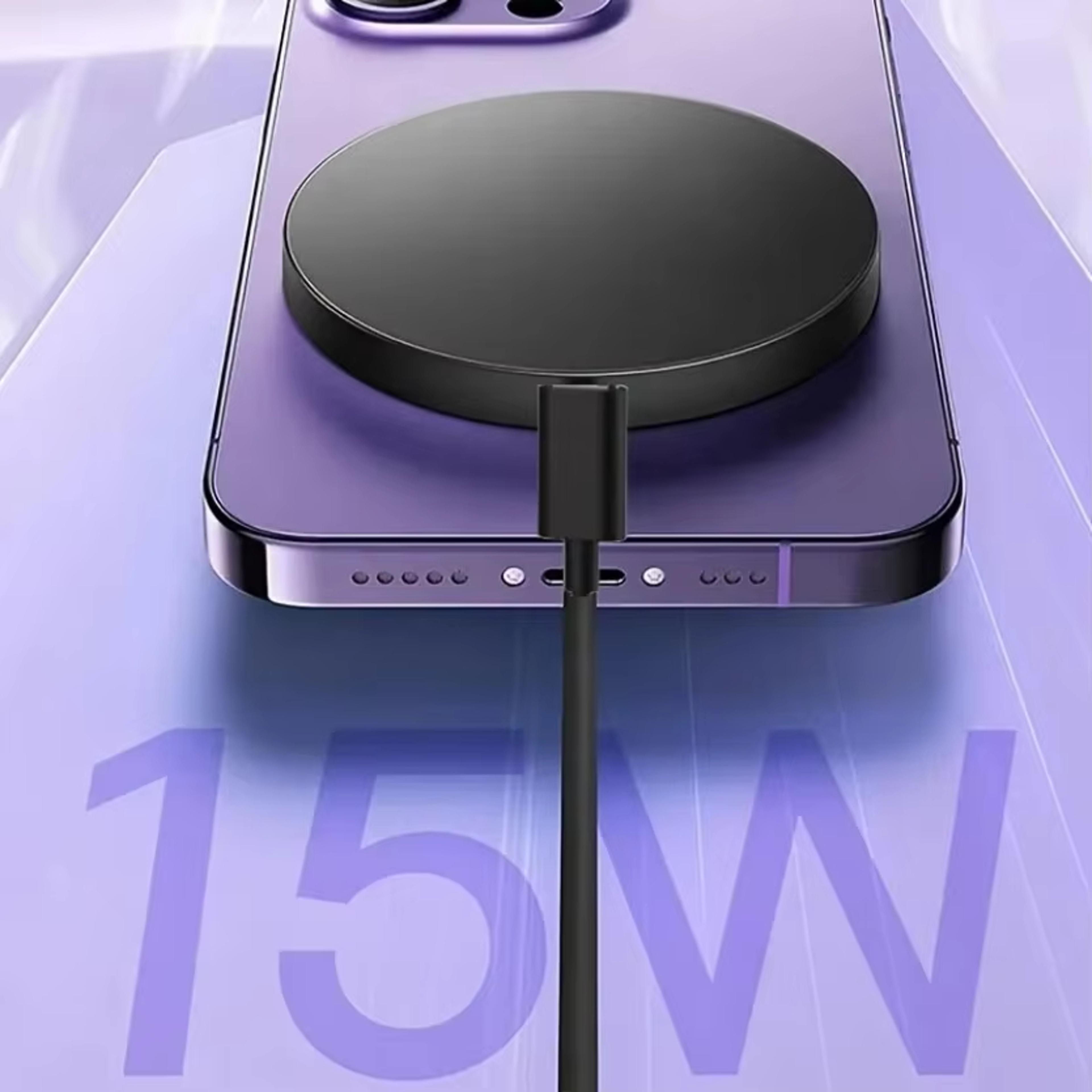 magsafe wireless charger 15w magnetic fast charging pad for iphone and airpods